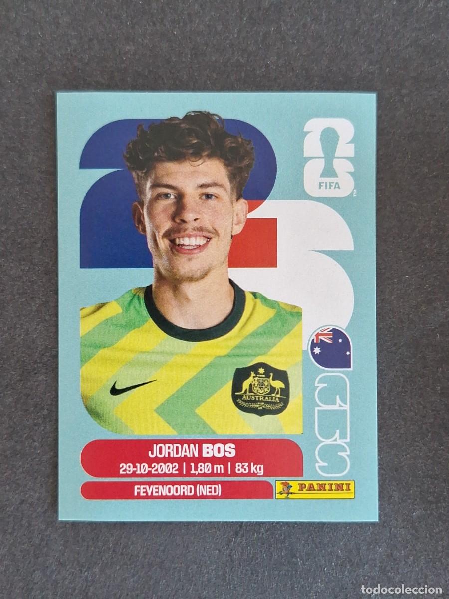 Cromos de F&uacute;tbol: L2 BOS SELECCION AUSTRALIA 6 PANINI MUNDIAL FIFA WORLD CUP 2026 PANINI NUNCA PEGADO SIN PEGAR
