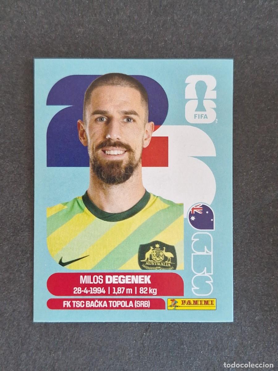 Cromos de F&uacute;tbol: L2 DEGENEK SELECCION AUSTRALIA 10 PANINI MUNDIAL FIFA WORLD CUP 2026 PANINI NUNCA PEGADO SIN PEGAR