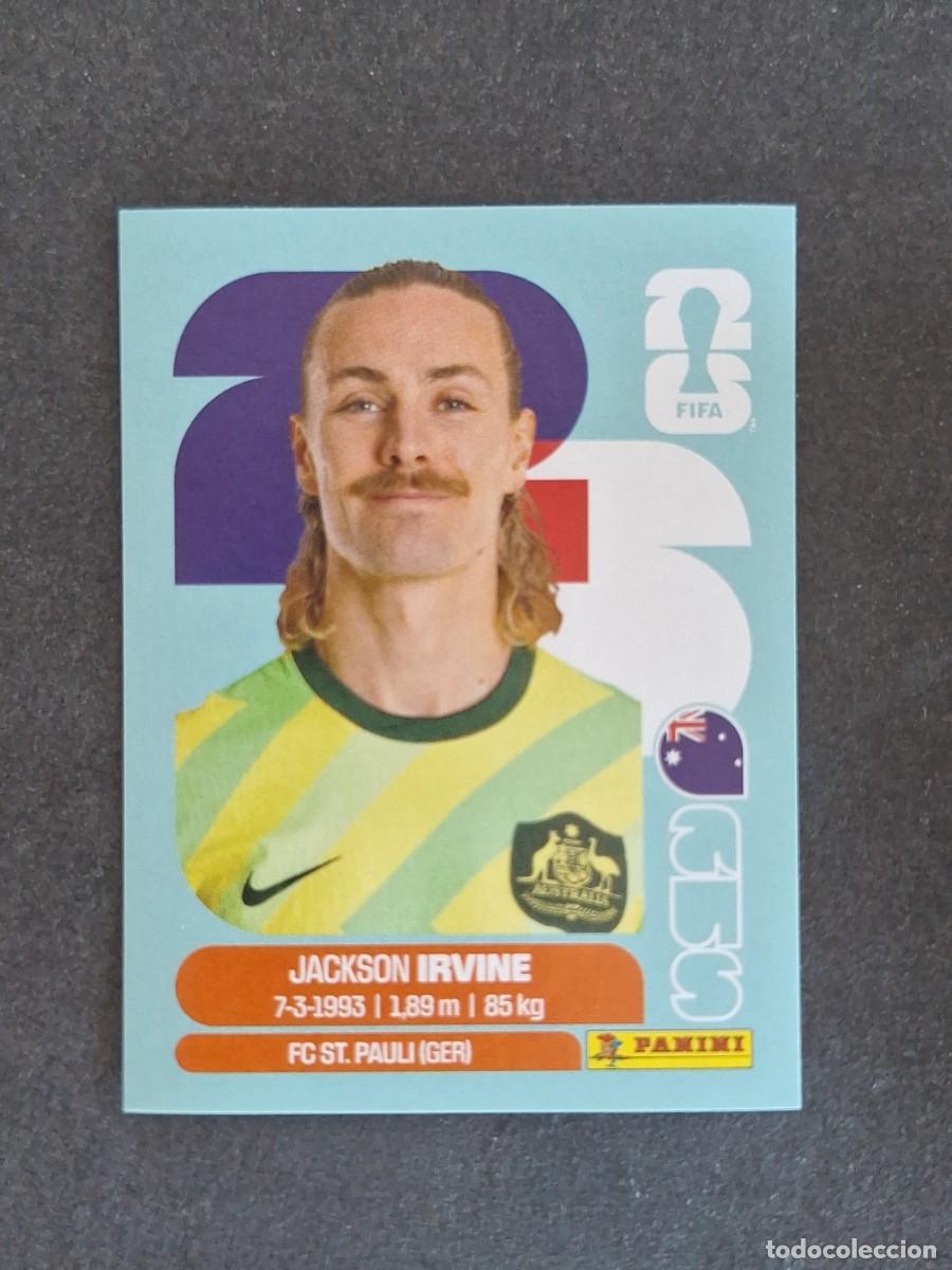 Cromos de F&uacute;tbol: L2 IRVINE SELECCION AUSTRALIA 11 PANINI MUNDIAL FIFA WORLD CUP 2026 PANINI NUNCA PEGADO SIN PEGAR