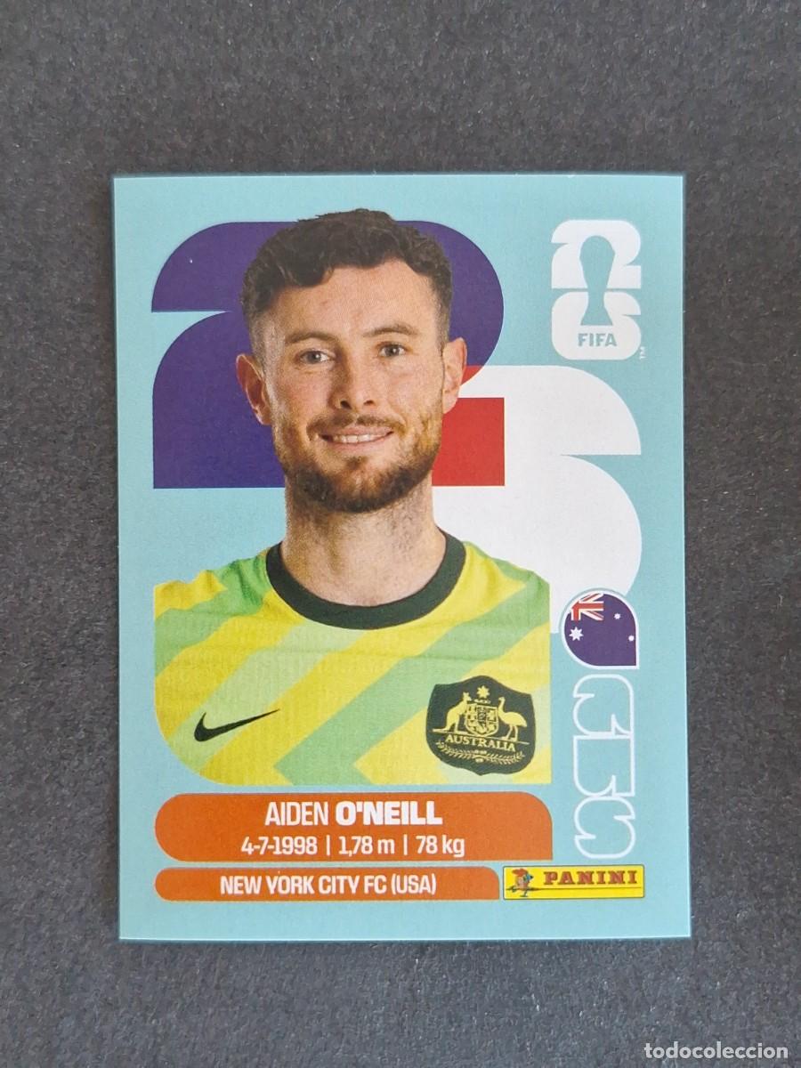 Cromos de F&uacute;tbol: L2 O'NEILL SELECCION AUSTRALIA 14 PANINI MUNDIAL FIFA WORLD CUP 2026 PANINI NUNCA PEGADO SIN PEGAR