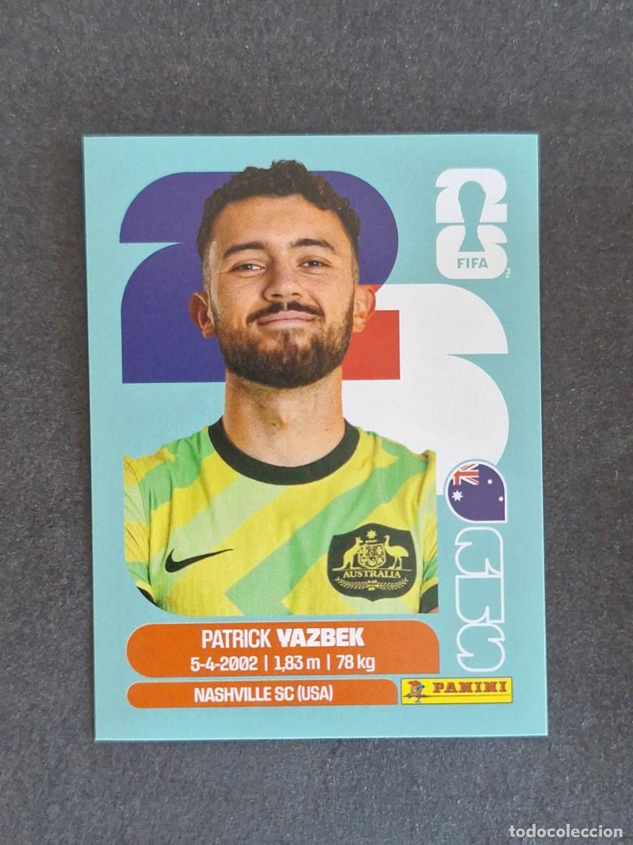 Cromos de F&uacute;tbol: L2 YAZBEK SELECCION AUSTRALIA 16 PANINI MUNDIAL FIFA WORLD CUP 2026 PANINI NUNCA PEGADO SIN PEGAR