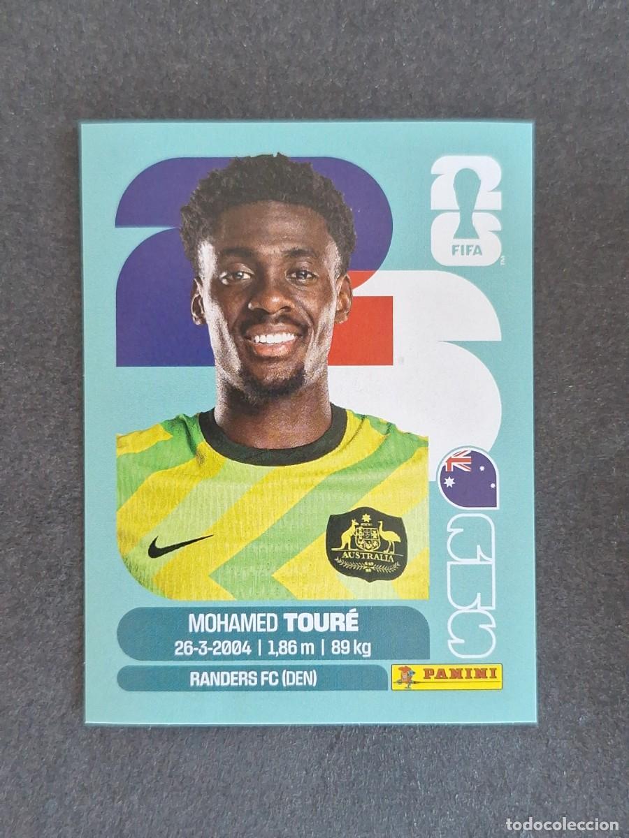 Cromos de F&uacute;tbol: L2 TOURE SELECCION AUSTRALIA 20 PANINI MUNDIAL FIFA WORLD CUP 2026 PANINI NUNCA PEGADO SIN PEGAR