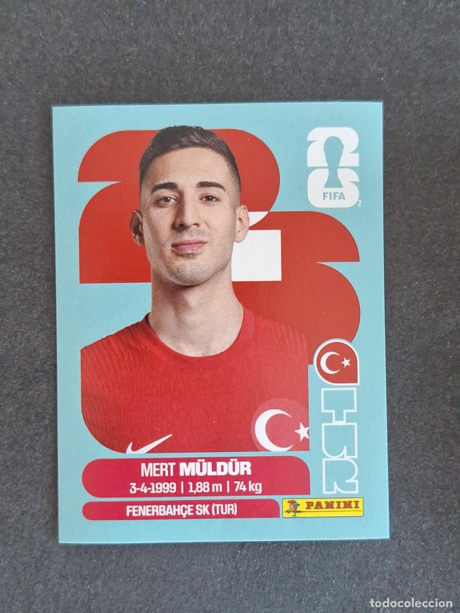 Cromos de F&uacute;tbol: L2 M&Uuml;LD&Uuml;R SELECCION TURQUIA 3 PANINI MUNDIAL FIFA WORLD CUP 2026 PANINI NUNCA PEGADO SIN PEGAR