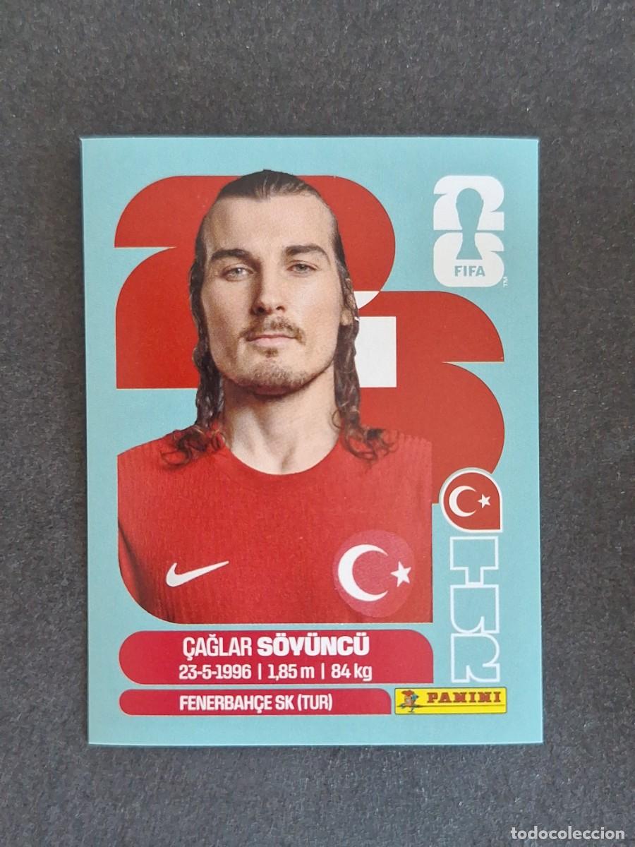 Cromos de F&uacute;tbol: L2 S&Ouml;Y&Uuml;NC&Uuml; SELECCION TURQUIA 6 PANINI MUNDIAL FIFA WORLD CUP 2026 PANINI NUNCA PEGADO SIN PEGAR