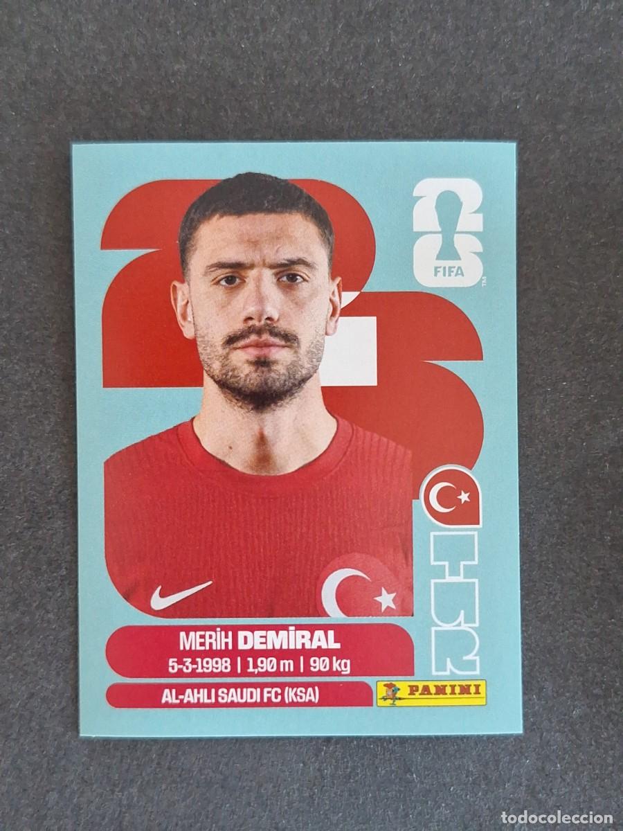 Cromos de F&uacute;tbol: L2 DEMIRAL SELECCION TURQUIA 7 PANINI MUNDIAL FIFA WORLD CUP 2026 PANINI NUNCA PEGADO SIN PEGAR