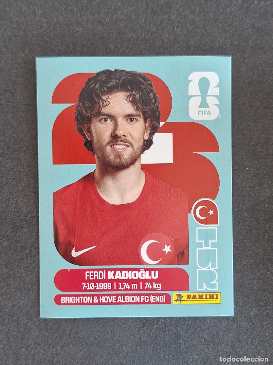 Cromos de F&uacute;tbol: L2 KADIOGLU SELECCION TURQUIA 8 PANINI MUNDIAL FIFA WORLD CUP 2026 PANINI NUNCA PEGADO SIN PEGAR