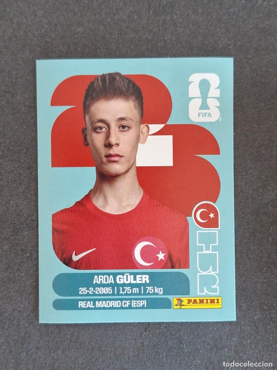 Cromos de F&uacute;tbol: L2 G&Uuml;LER SELECCION TURQUIA 14 PANINI MUNDIAL FIFA WORLD CUP 2026 PANINI NUNCA PEGADO SIN PEGAR