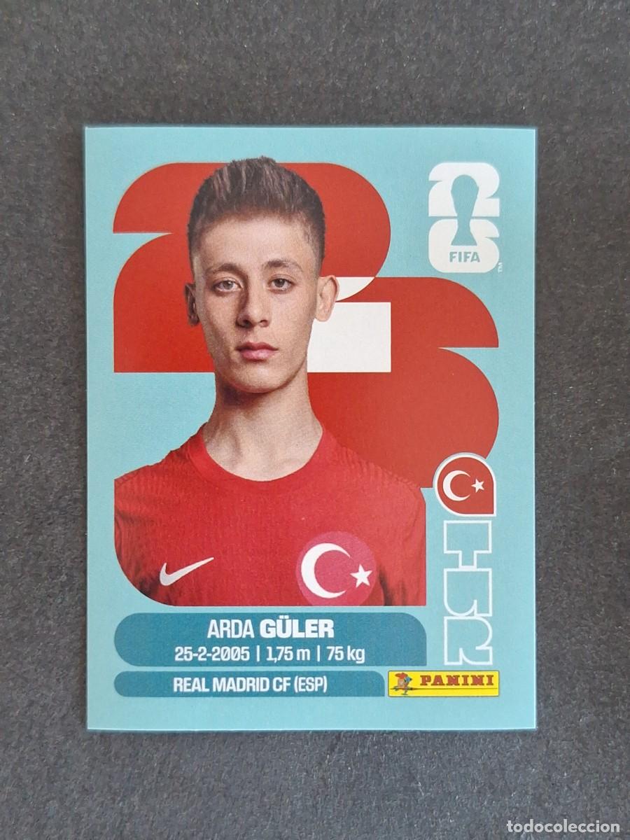 Cromos de F&uacute;tbol: L2 G&Uuml;LER SELECCION TURQUIA 14 PANINI MUNDIAL FIFA WORLD CUP 2026 PANINI NUNCA PEGADO SIN PEGAR