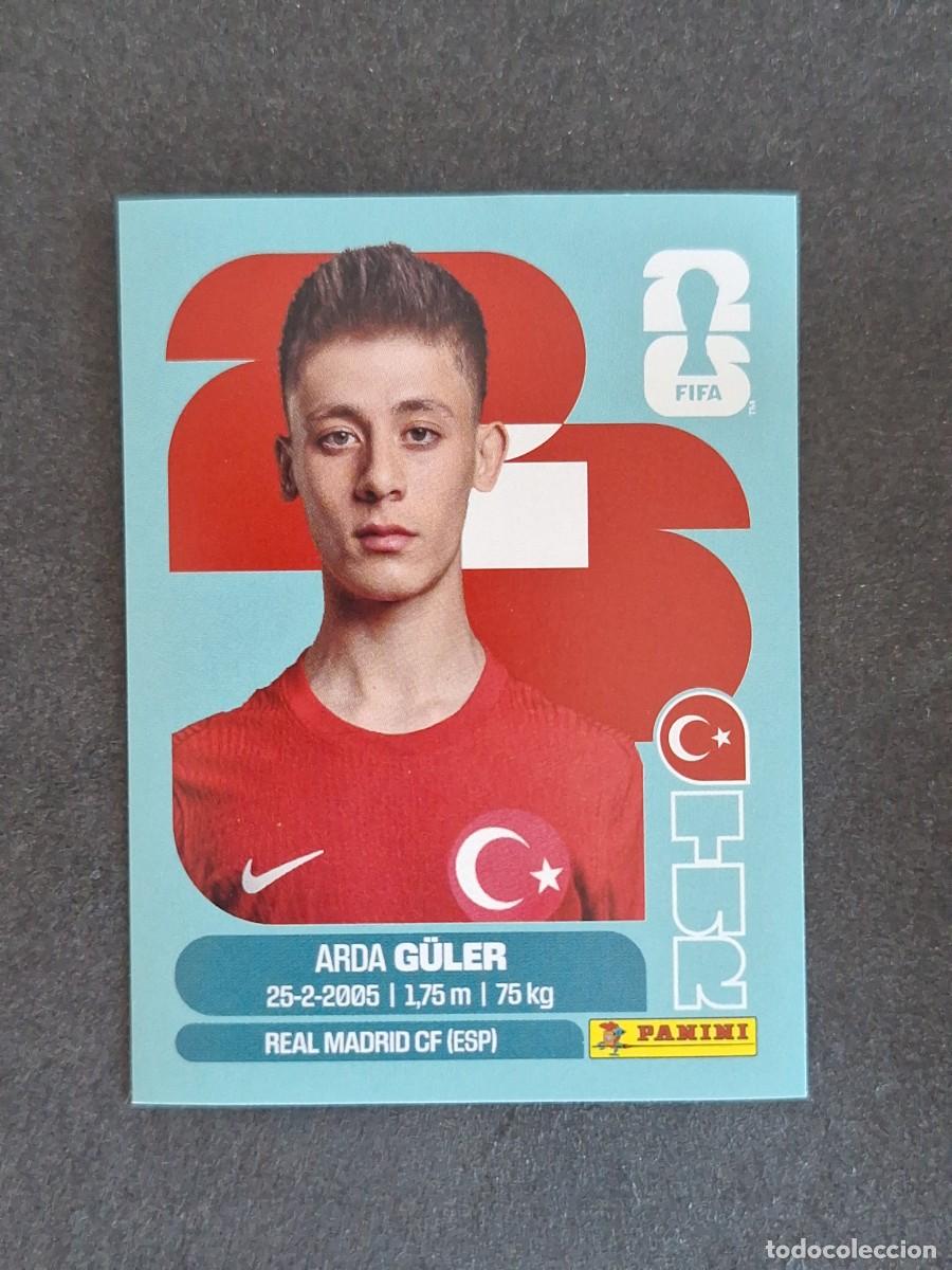 Cromos de F&uacute;tbol: L2 G&Uuml;LER SELECCION TURQUIA 14 PANINI MUNDIAL FIFA WORLD CUP 2026 PANINI NUNCA PEGADO SIN PEGAR