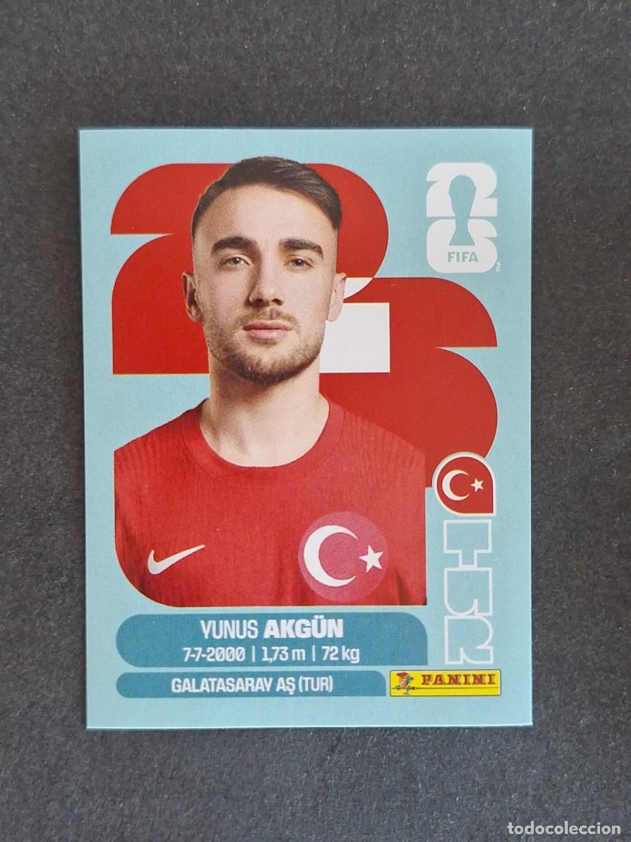 Cromos de F&uacute;tbol: L2 AKG&Uuml;N SELECCION TURQUIA 16 PANINI MUNDIAL FIFA WORLD CUP 2026 PANINI NUNCA PEGADO SIN PEGAR