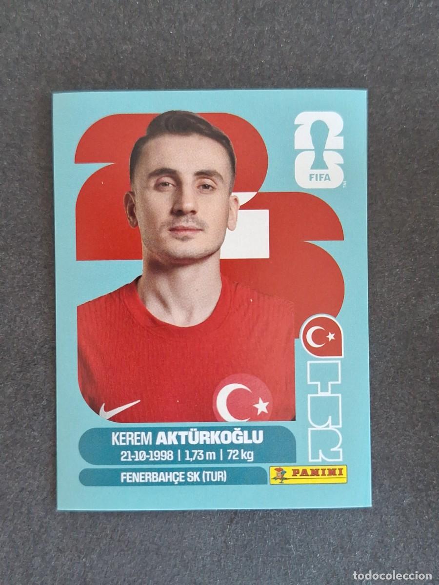 Cromos de F&uacute;tbol: L2 AKT&Uuml;RKOGLU SELECCION TURQUIA 19 PANINI MUNDIAL FIFA WORLD CUP 2026 PANINI NUNCA PEGADO SIN PEGAR