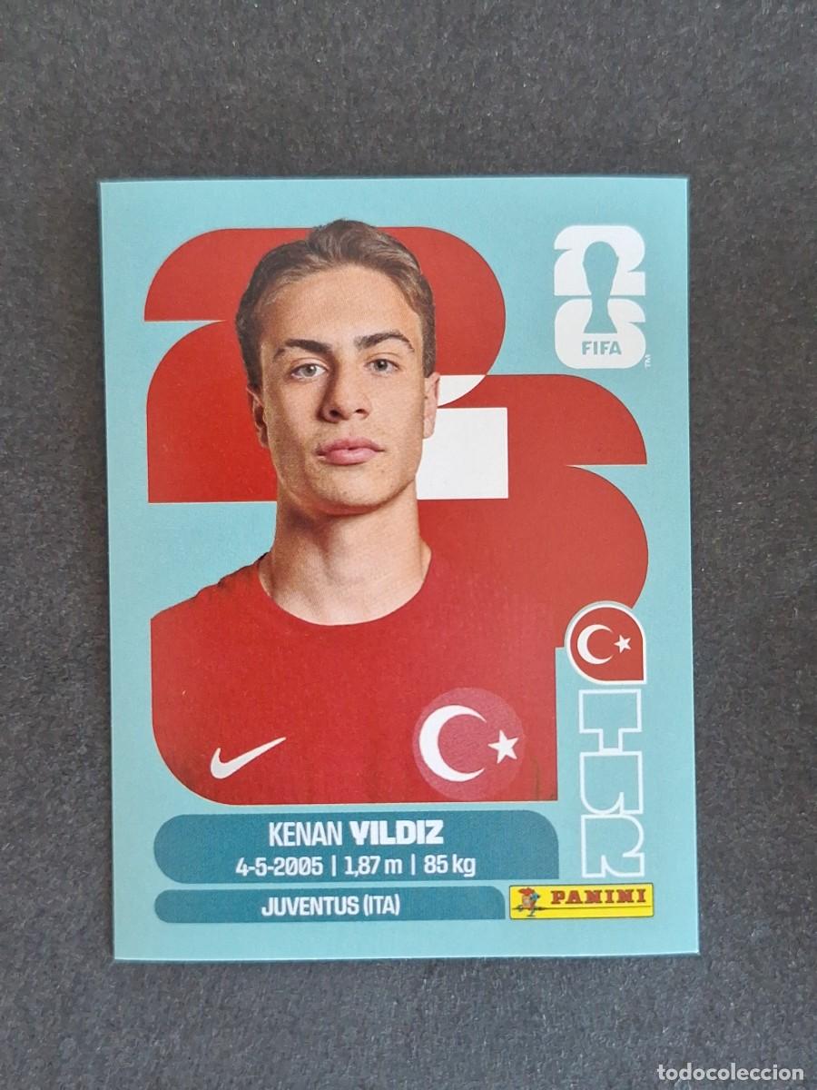 Cromos de F&uacute;tbol: L2 YILDIZ SELECCION TURQUIA 20 PANINI MUNDIAL FIFA WORLD CUP 2026 PANINI NUNCA PEGADO SIN PEGAR