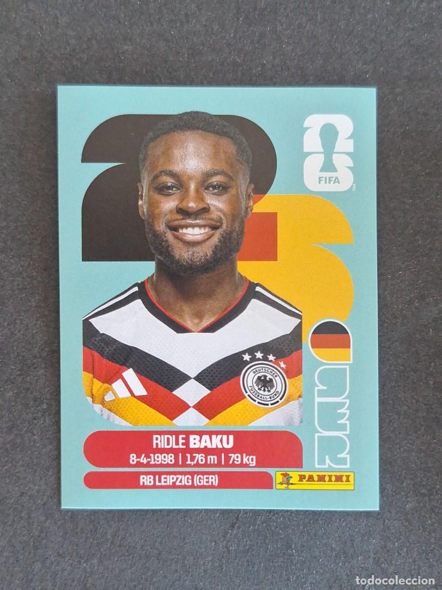 Cromos de F&uacute;tbol: L2 BAKU SELECCION ALEMANIA 8 PANINI MUNDIAL FIFA WORLD CUP 2026 PANINI NUNCA PEGADO SIN PEGAR