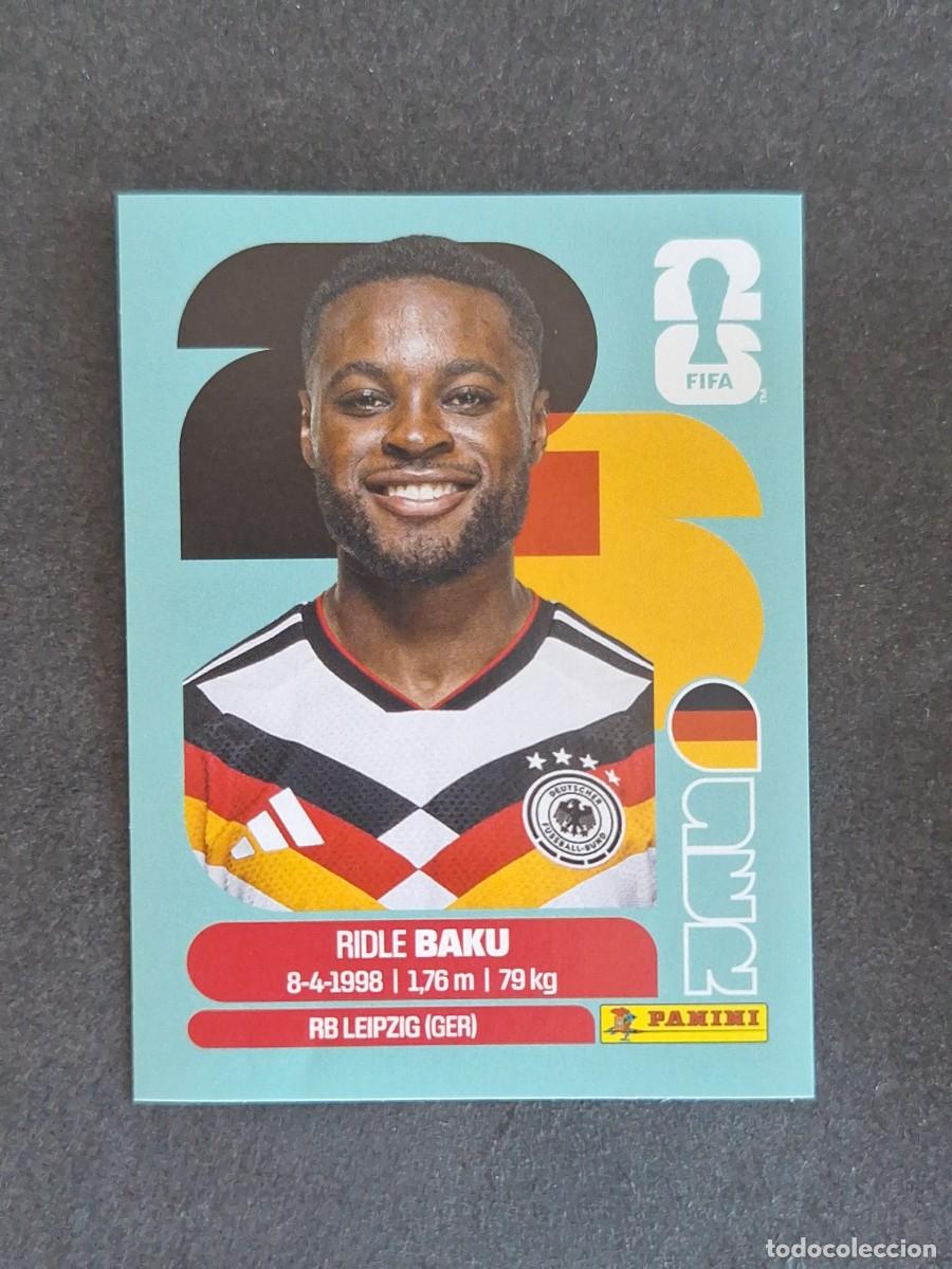Cromos de F&uacute;tbol: L2 BAKU SELECCION ALEMANIA 8 PANINI MUNDIAL FIFA WORLD CUP 2026 PANINI NUNCA PEGADO SIN PEGAR