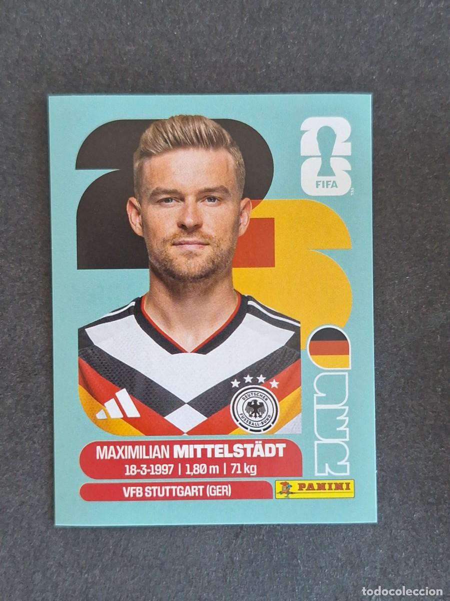 Cromos de F&uacute;tbol: L2 MITTELST&Auml;DT SELECCION ALEMANIA 9 PANINI MUNDIAL FIFA WORLD CUP 2026 PANINI NUNCA PEGADO SIN PEGAR