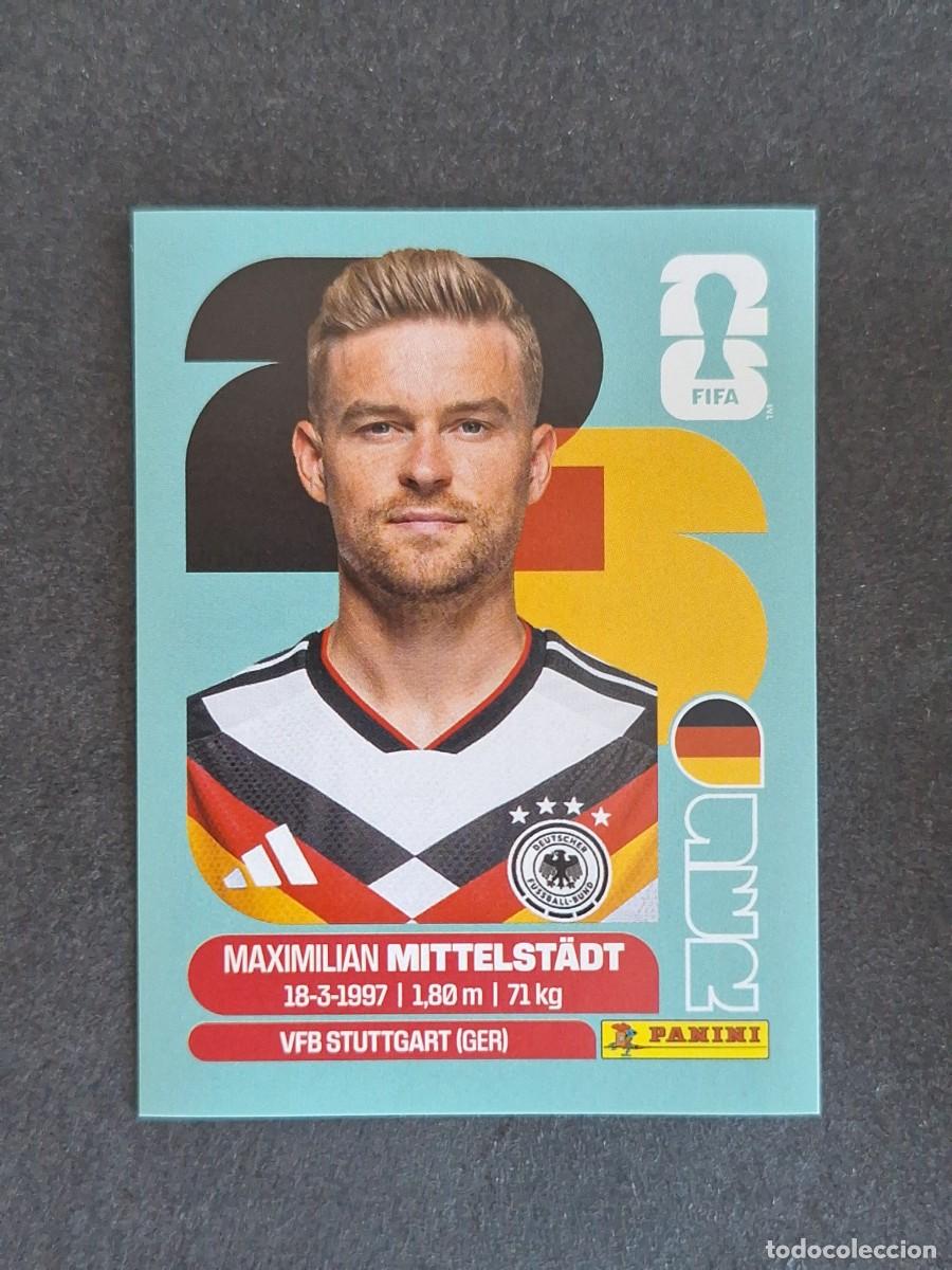 Cromos de F&uacute;tbol: L2 MITTELST&Auml;DT SELECCION ALEMANIA 9 PANINI MUNDIAL FIFA WORLD CUP 2026 PANINI NUNCA PEGADO SIN PEGAR