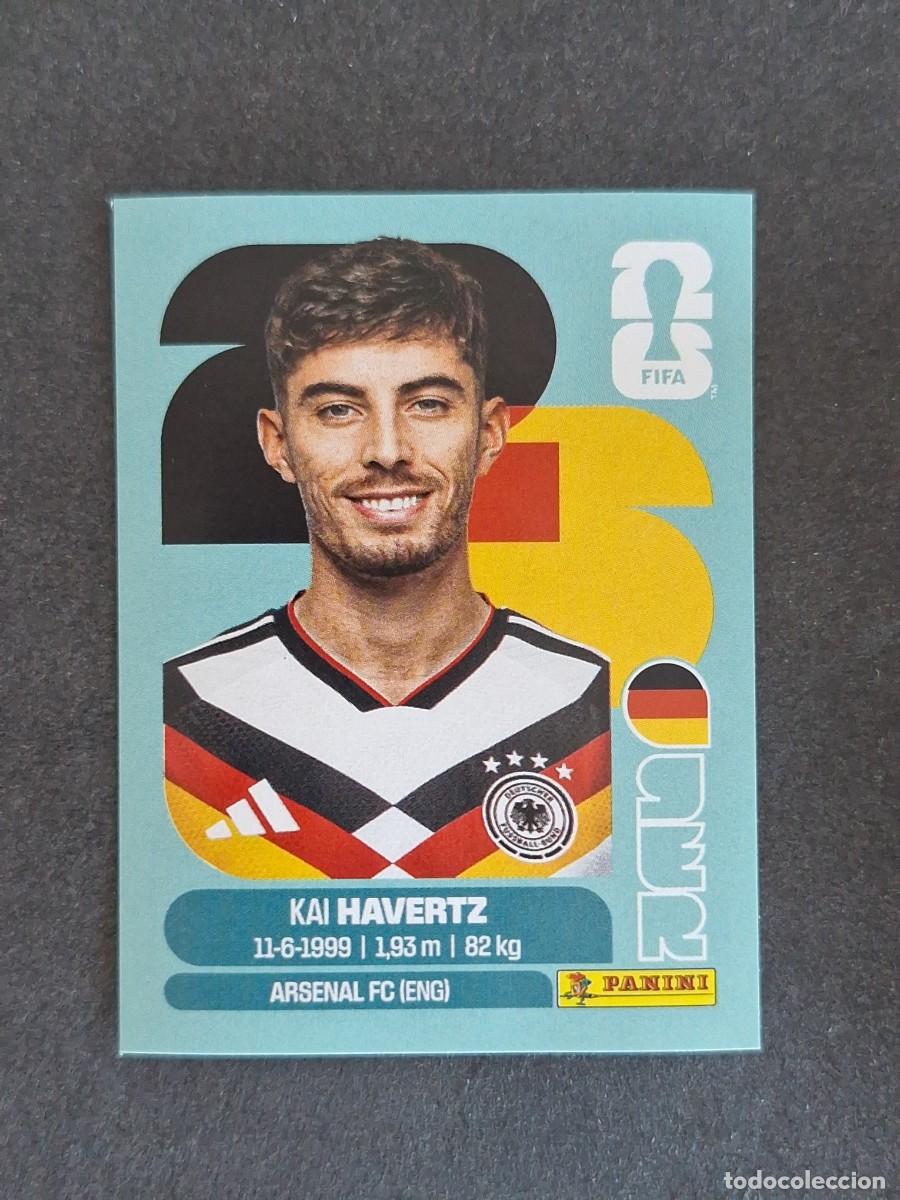 Cromos de F&uacute;tbol: L2 HAVERTZ SELECCION ALEMANIA 17 PANINI MUNDIAL FIFA WORLD CUP 2026 PANINI NUNCA PEGADO SIN PEGAR