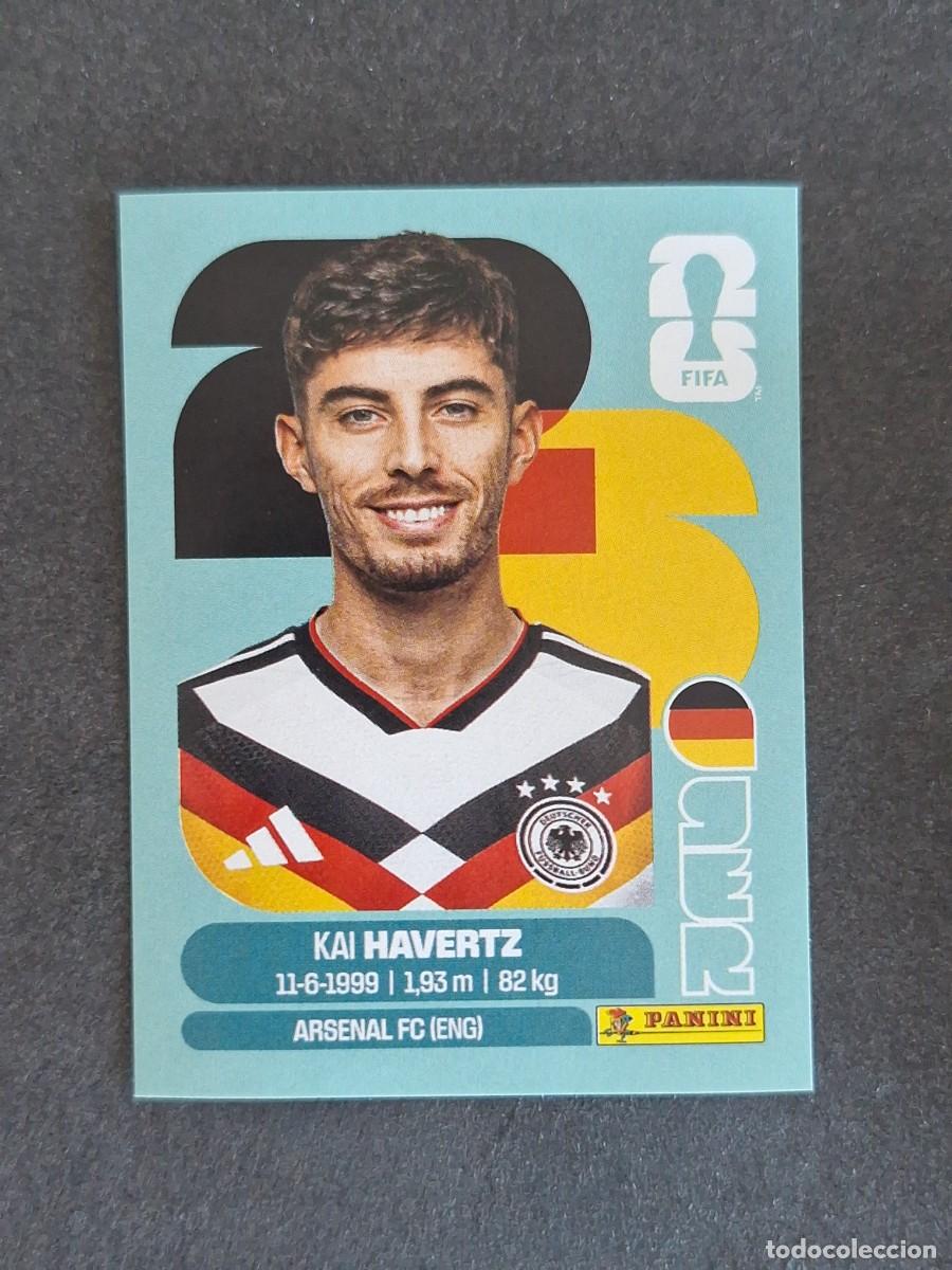 Cromos de F&uacute;tbol: L2 HAVERTZ SELECCION ALEMANIA 17 PANINI MUNDIAL FIFA WORLD CUP 2026 PANINI NUNCA PEGADO SIN PEGAR