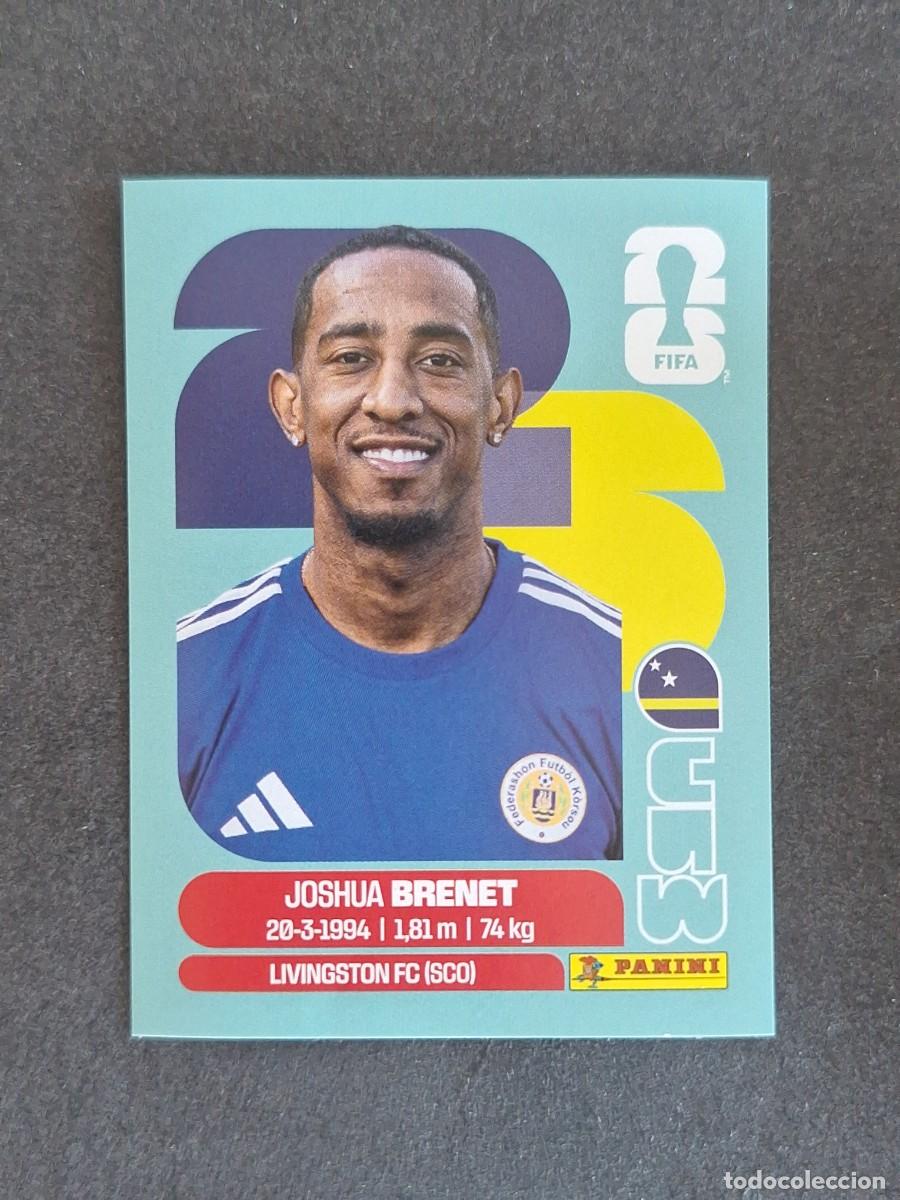 Cromos de F&uacute;tbol: L2 BRENET SELECCION CURA&Ccedil;AO 6 PANINI MUNDIAL FIFA WORLD CUP 2026 PANINI NUNCA PEGADO SIN PEGAR