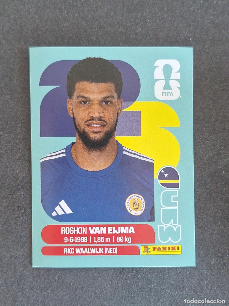 Cromos de F&uacute;tbol: L2 VAN EIJMA SELECCION CURA&Ccedil;AO 7 PANINI MUNDIAL FIFA WORLD CUP 2026 PANINI NUNCA PEGADO SIN PEGAR