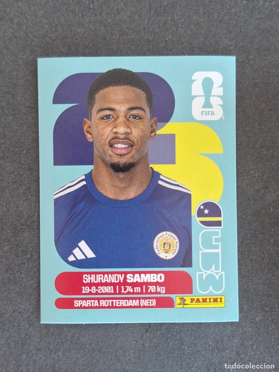 Cromos de F&uacute;tbol: L2 SAMBO SELECCION CURA&Ccedil;AO 8 PANINI MUNDIAL FIFA WORLD CUP 2026 PANINI NUNCA PEGADO SIN PEGAR