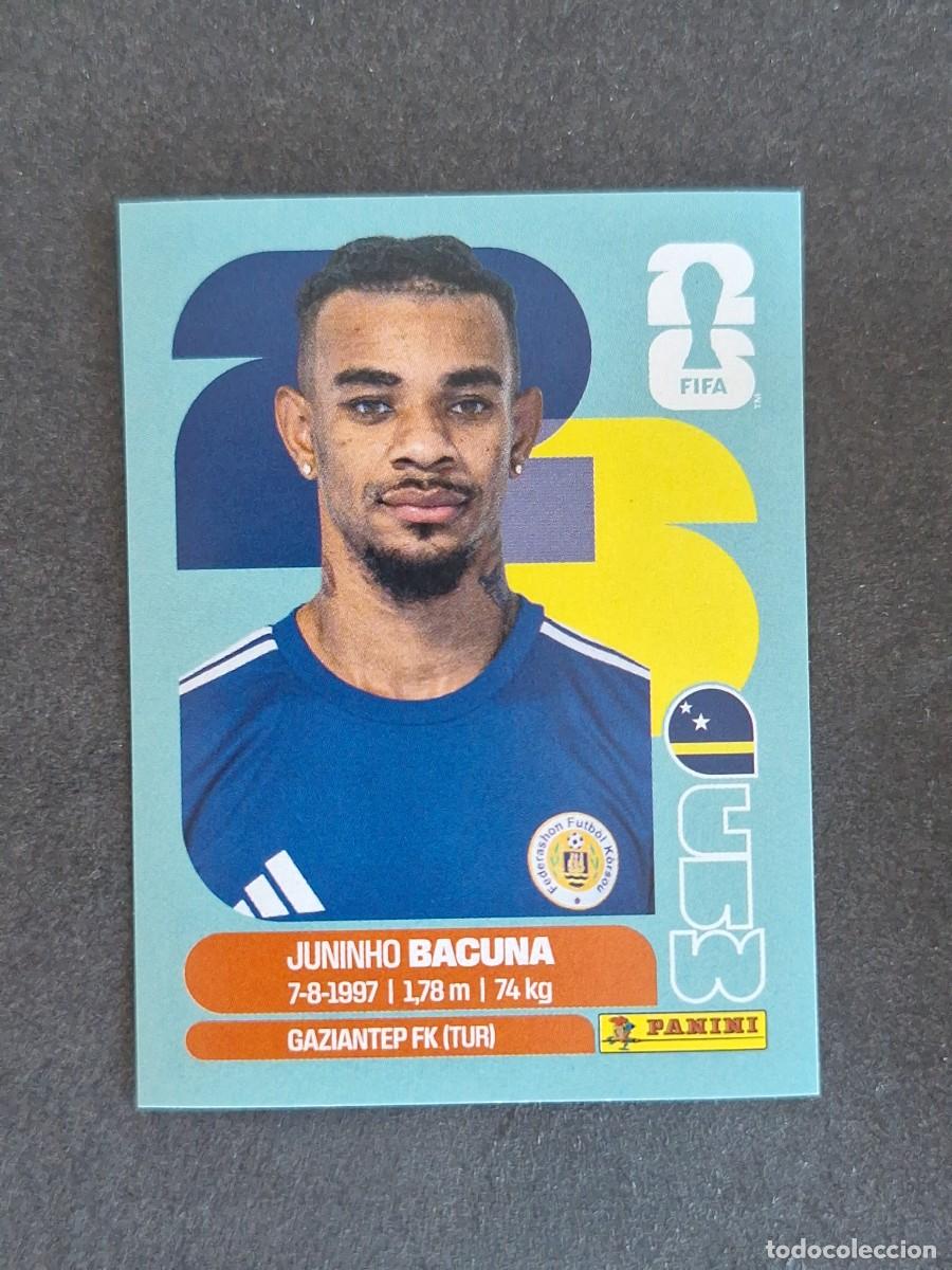 Cromos de F&uacute;tbol: L2 J. BACUNA SELECCION CURA&Ccedil;AO 11 PANINI MUNDIAL FIFA WORLD CUP 2026 PANINI NUNCA PEGADO SIN PEGAR