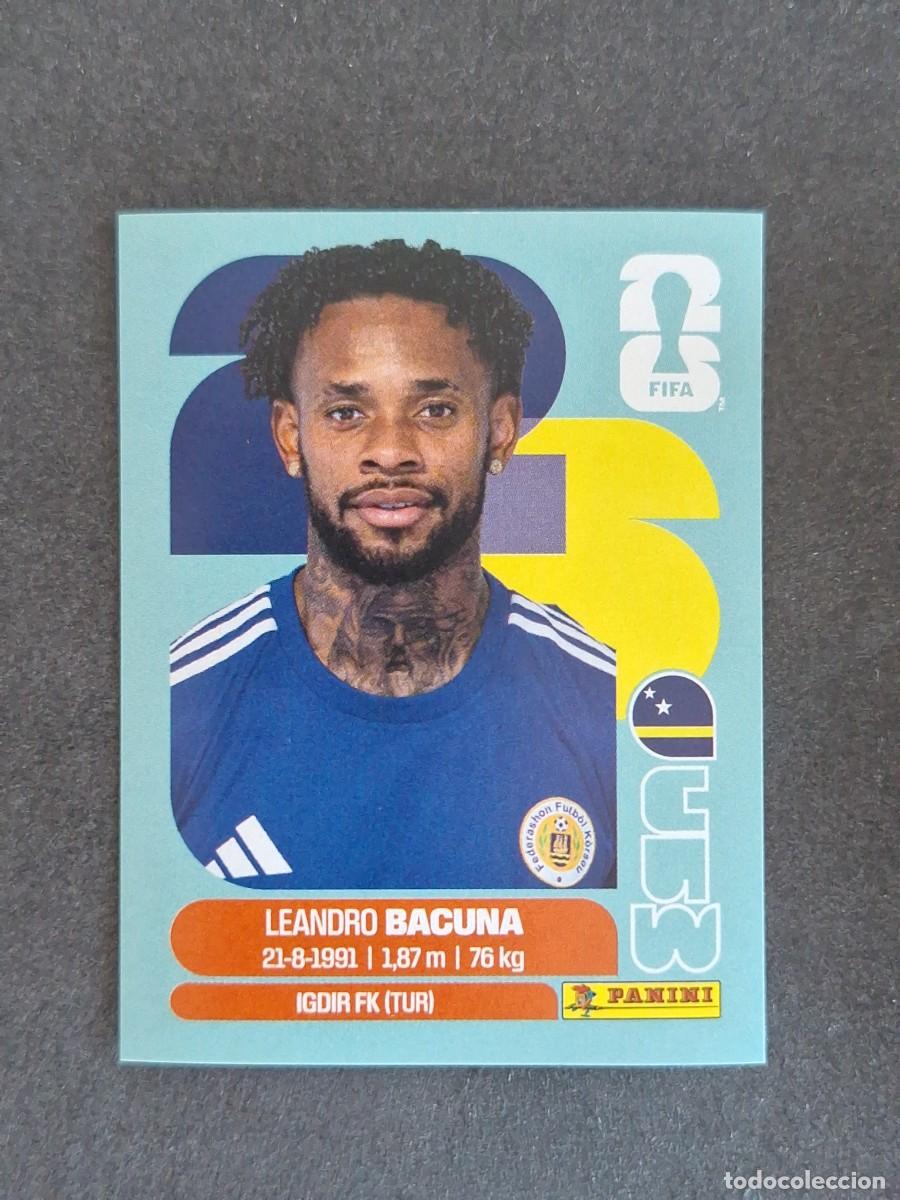 Cromos de F&uacute;tbol: L2 L. BACUNA SELECCION CURA&Ccedil;AO 12 PANINI MUNDIAL FIFA WORLD CUP 2026 PANINI NUNCA PEGADO SIN PEGAR