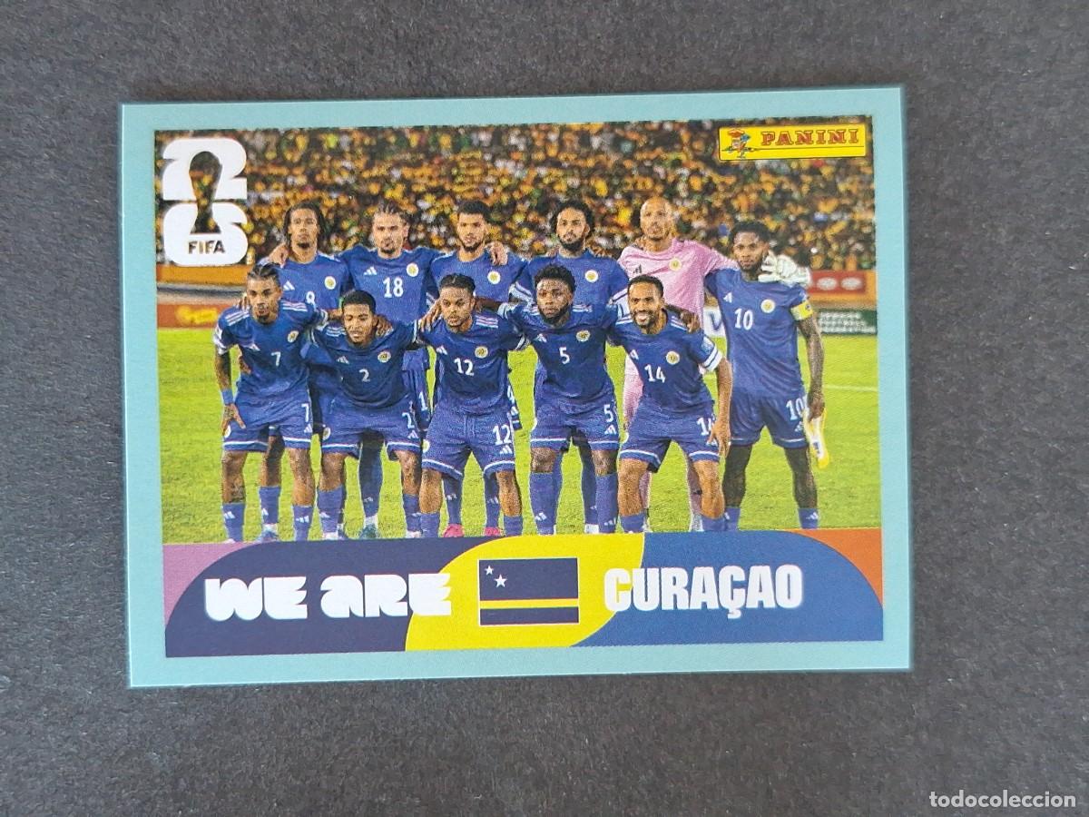 Cromos de F&uacute;tbol: L2 EQUIPO SELECCION CURA&Ccedil;AO 13 PANINI MUNDIAL FIFA WORLD CUP 2026 PANINI NUNCA PEGADO SIN PEGAR
