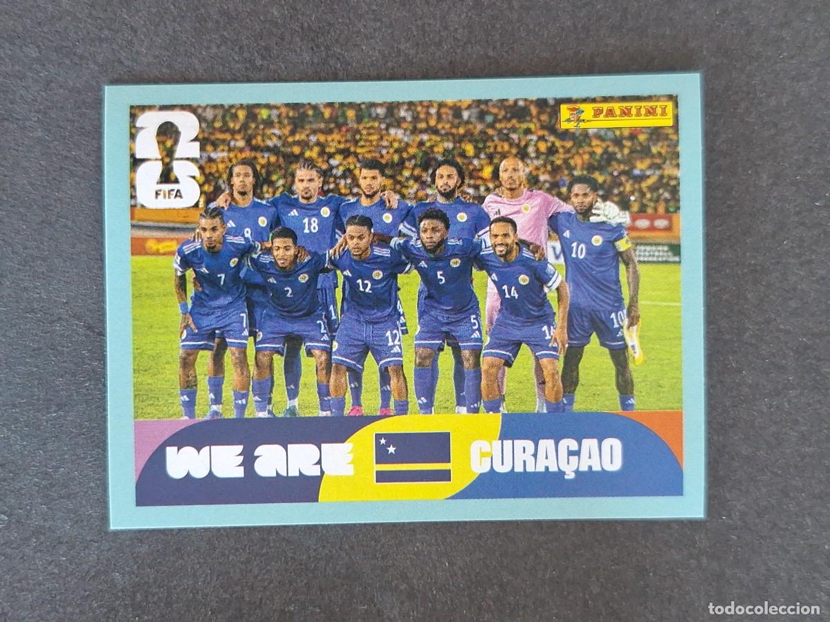 Cromos de F&uacute;tbol: L2 EQUIPO SELECCION CURA&Ccedil;AO 13 PANINI MUNDIAL FIFA WORLD CUP 2026 PANINI NUNCA PEGADO SIN PEGAR