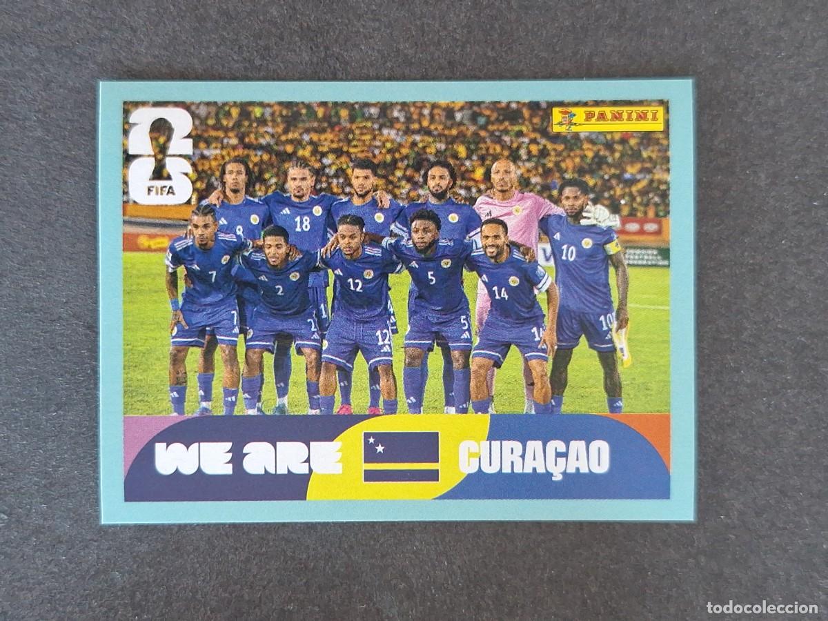 Cromos de F&uacute;tbol: L2 EQUIPO SELECCION CURA&Ccedil;AO 13 PANINI MUNDIAL FIFA WORLD CUP 2026 PANINI NUNCA PEGADO SIN PEGAR