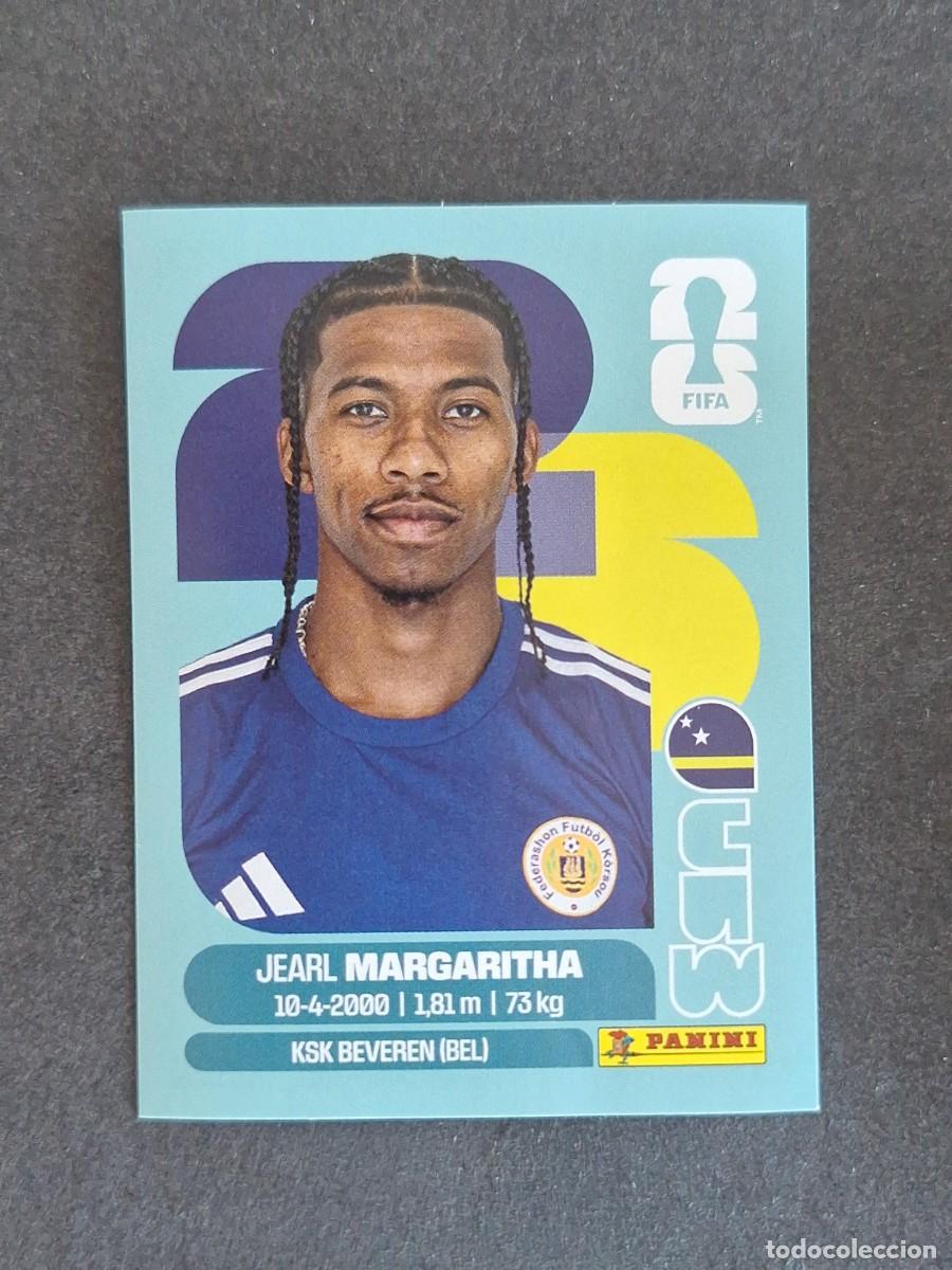 Cromos de F&uacute;tbol: L2 MARGARITHA SELECCION CURA&Ccedil;AO 16 PANINI MUNDIAL FIFA WORLD CUP 2026 PANINI NUNCA PEGADO SIN PEGAR
