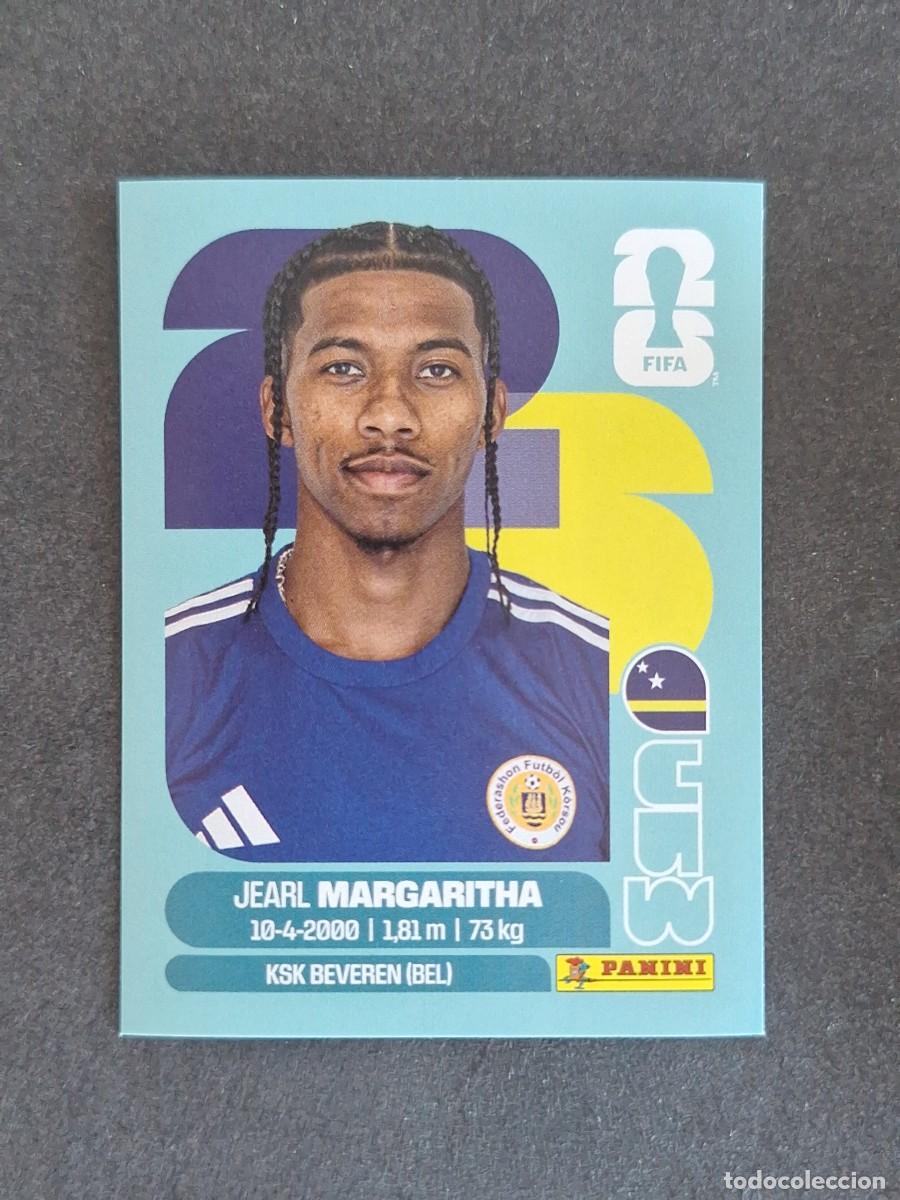 Cromos de F&uacute;tbol: L2 MARGARITHA SELECCION CURA&Ccedil;AO 16 PANINI MUNDIAL FIFA WORLD CUP 2026 PANINI NUNCA PEGADO SIN PEGAR