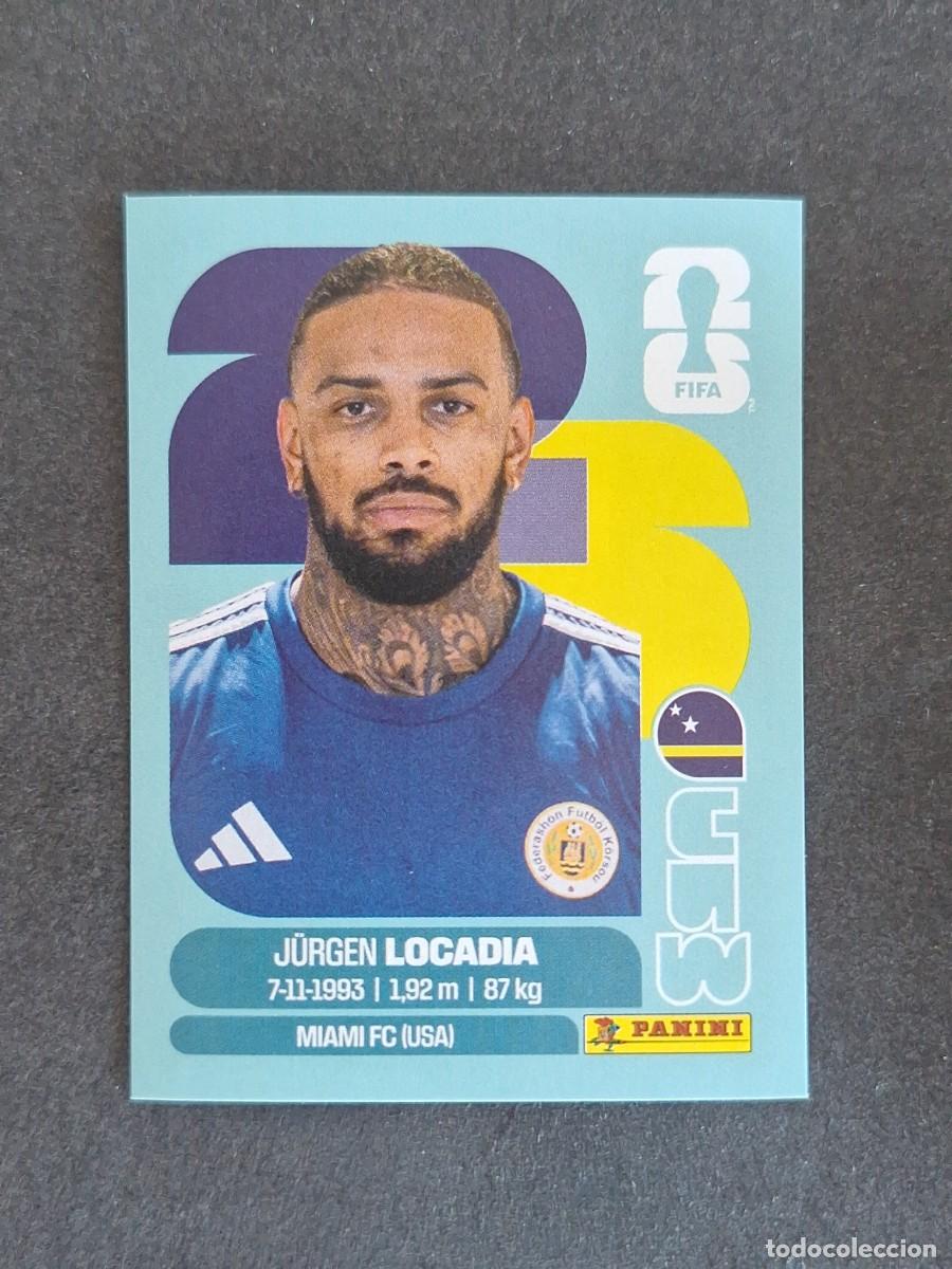 Cromos de F&uacute;tbol: L2 LOCADIA SELECCION CURA&Ccedil;AO 17 PANINI MUNDIAL FIFA WORLD CUP 2026 PANINI NUNCA PEGADO SIN PEGAR