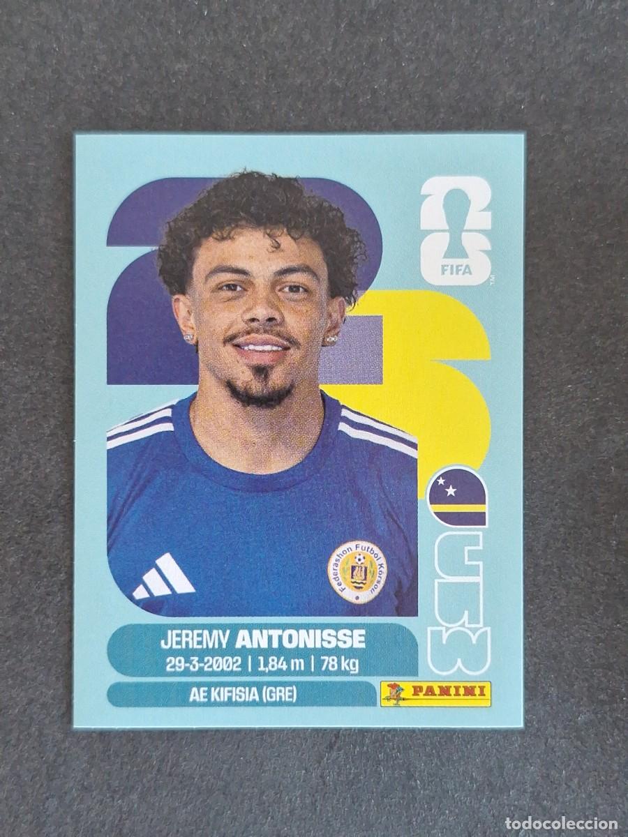 Cromos de F&uacute;tbol: L2 ANTONISSE SELECCION CURA&Ccedil;AO 18 PANINI MUNDIAL FIFA WORLD CUP 2026 PANINI NUNCA PEGADO SIN PEGAR