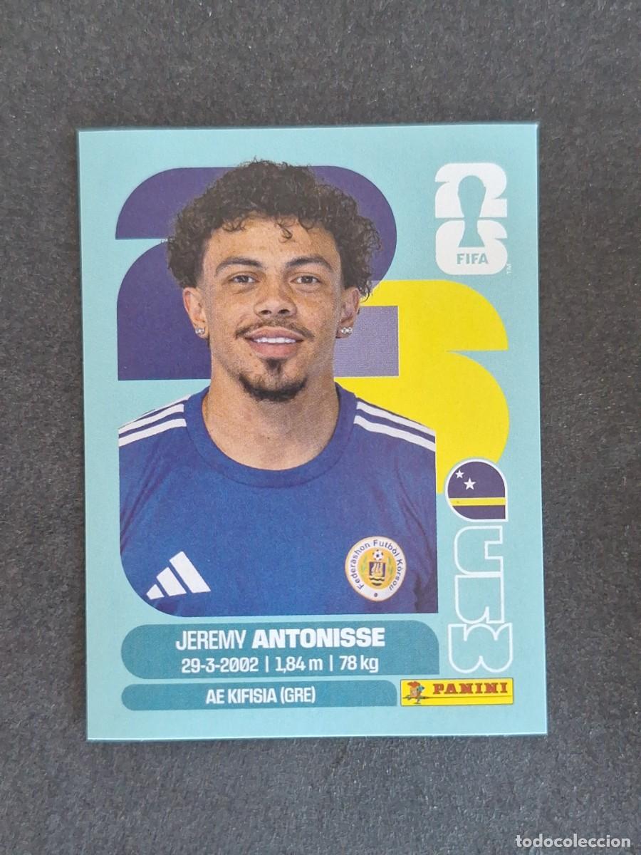 Cromos de F&uacute;tbol: L2 ANTONISSE SELECCION CURA&Ccedil;AO 18 PANINI MUNDIAL FIFA WORLD CUP 2026 PANINI NUNCA PEGADO SIN PEGAR