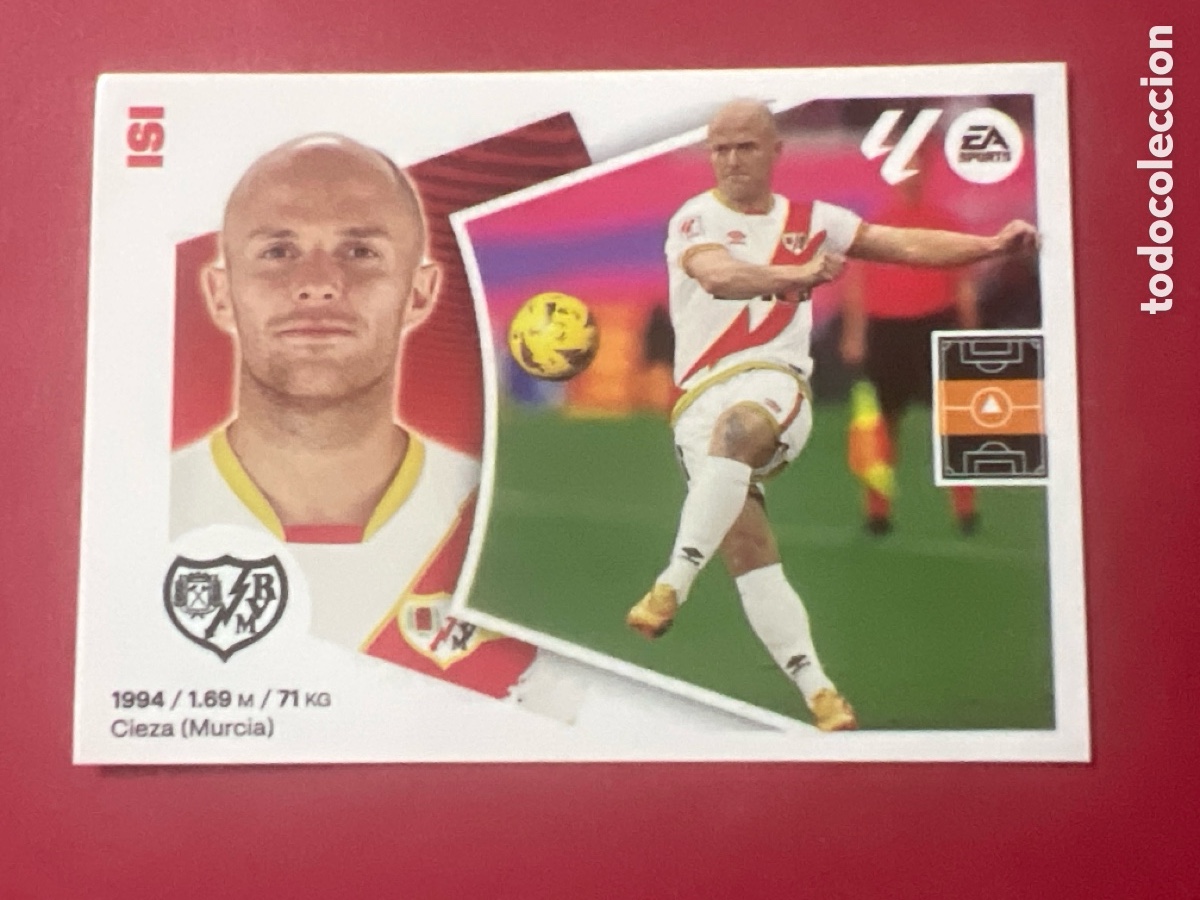 Cromos de F&uacute;tbol: C7090. 15 ISI RAYO VALLECANO CROMOS LIGA ESTE FUTBOL PANINI 2024 2025 24 25