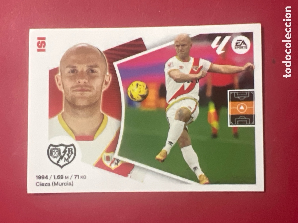 Cromos de F&uacute;tbol: C7091. 15 ISI RAYO VALLECANO CROMOS LIGA ESTE FUTBOL PANINI 2024 2025 24 25