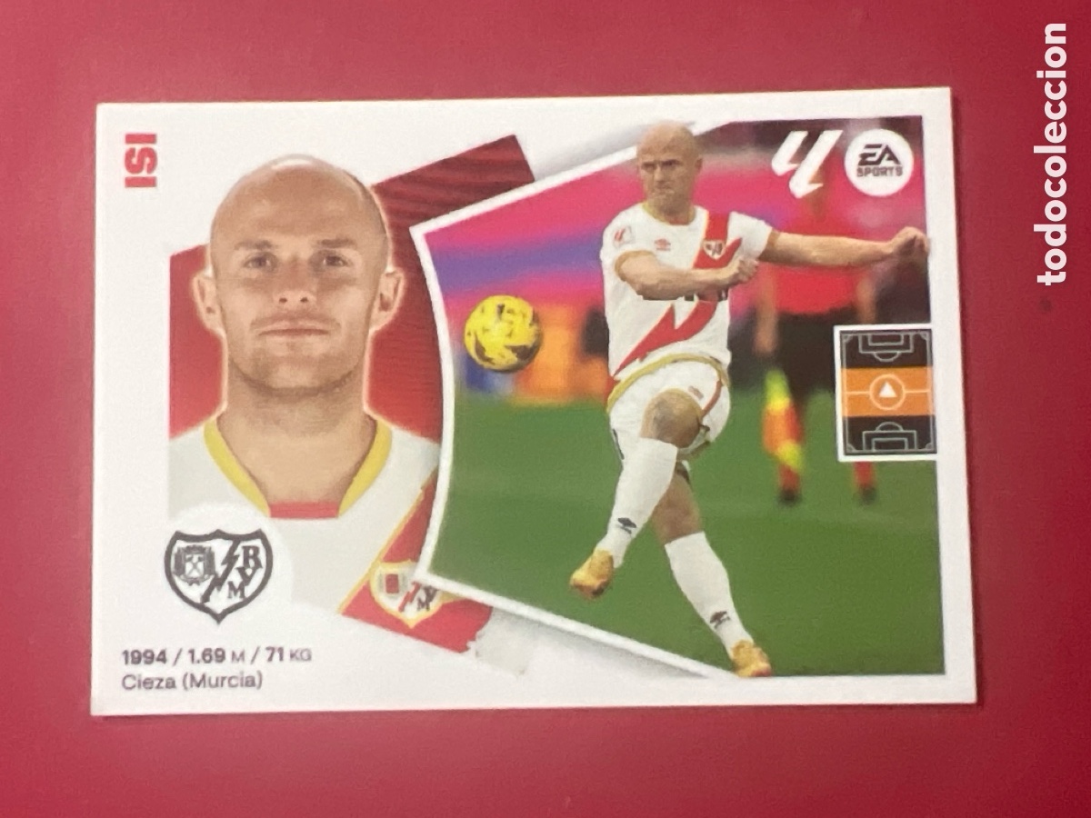 Cromos de F&uacute;tbol: C7092. 15 ISI RAYO VALLECANO CROMOS LIGA ESTE FUTBOL PANINI 2024 2025 24 25