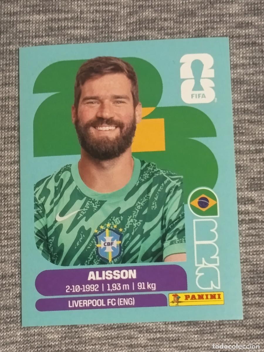 Cromos de F&uacute;tbol: ALISSON BRA 2 STICKER MUNDIAL 2026 PANINI FIFA WORLD CUP NUEVO