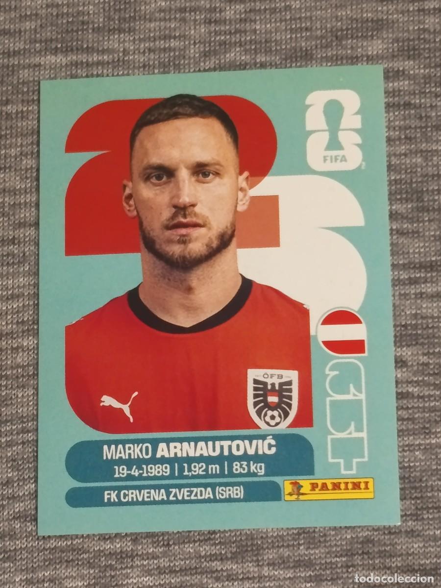 Cromos de F&uacute;tbol: ARNAUTOVIC AUT 20 STICKER MUNDIAL 2026 PANINI FIFA WORLD CUP NUEVO