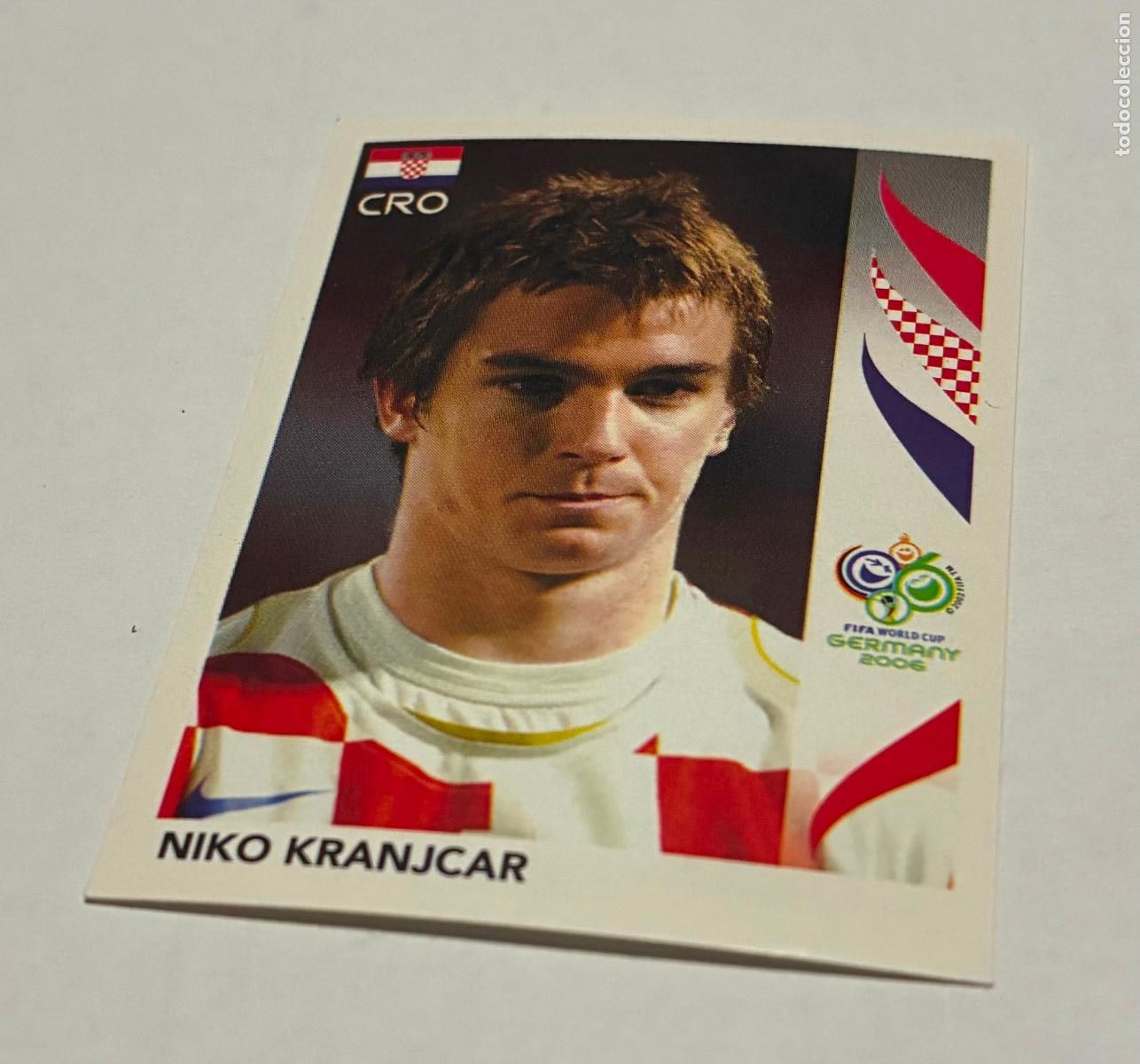Football Stickers: CROMO FUTBOL MUNDIAL ALEMANIA 2006, PANINI, Numero 407, NIKO KRANJCAR, Croacia