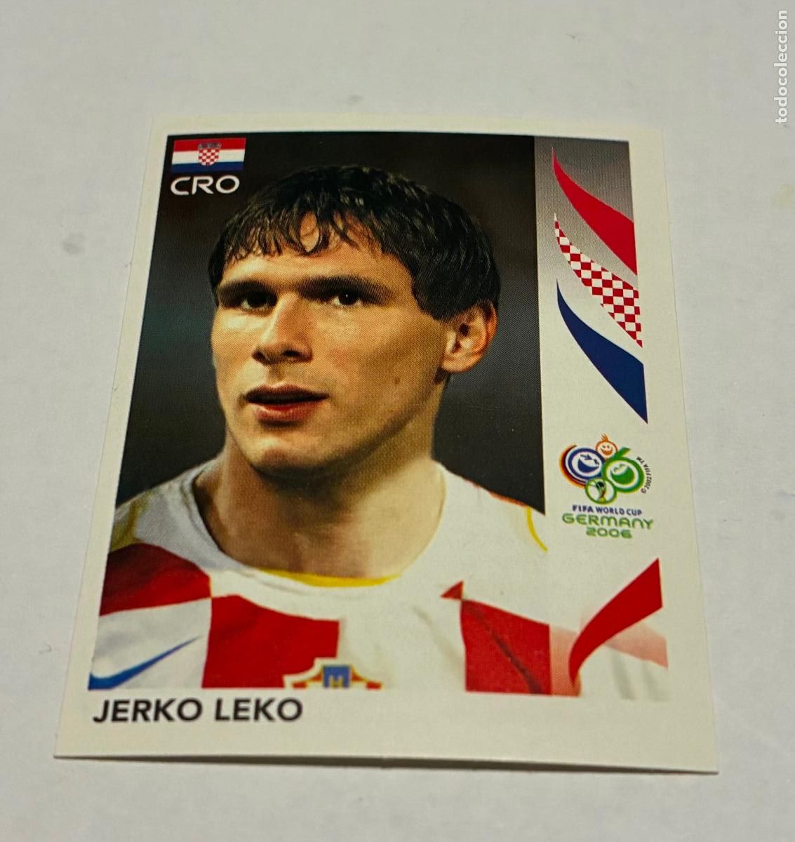 Football Stickers: CROMO FUTBOL MUNDIAL 2006 ALEMANIA, PANINI, Numero 408, JERKO LEKO, Croacia