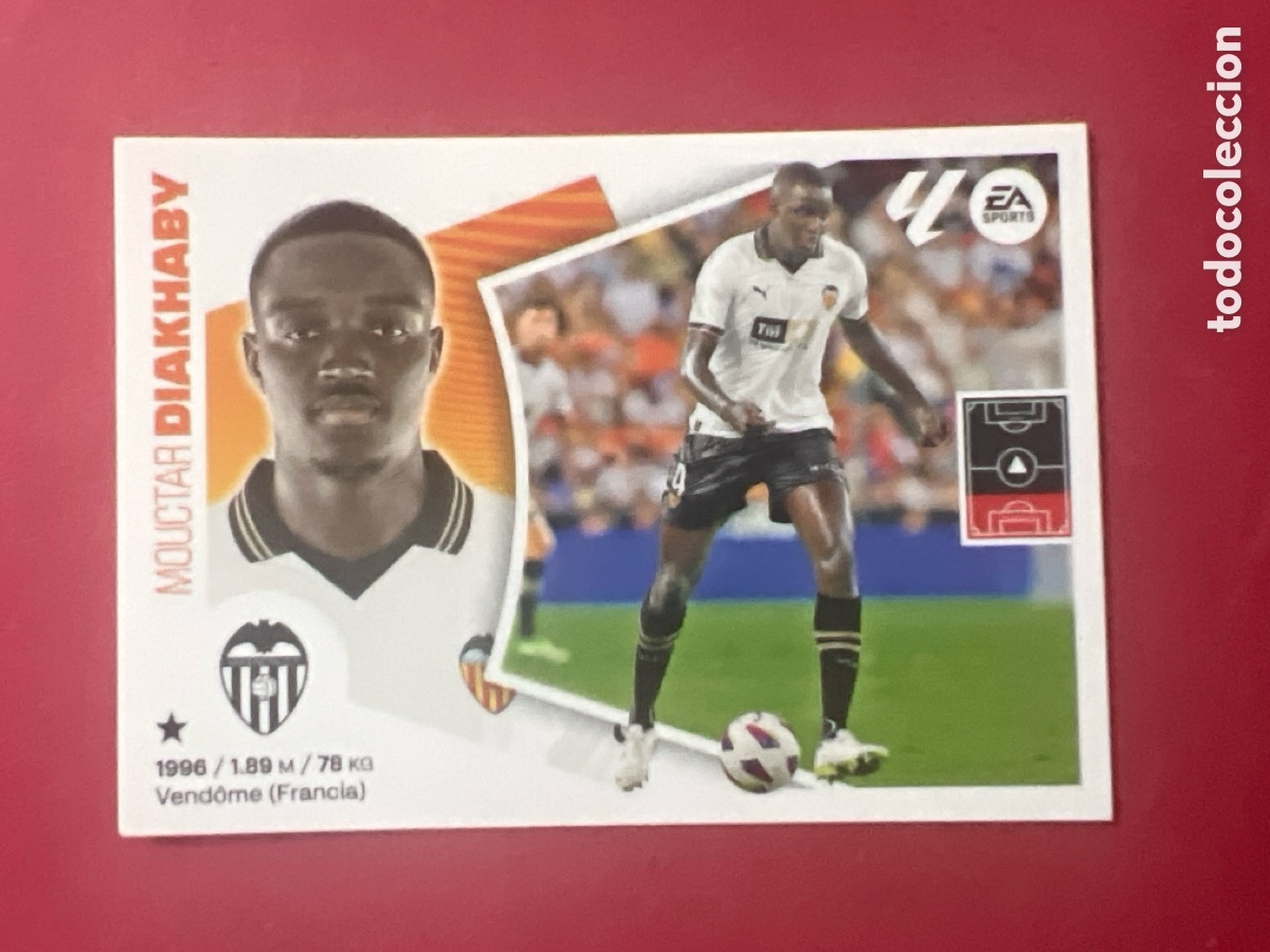 Football Stickers: C7127. 8 Diakhaby, Valencia CF, Panini Ediciones Liga Este 2024 2025 24 25