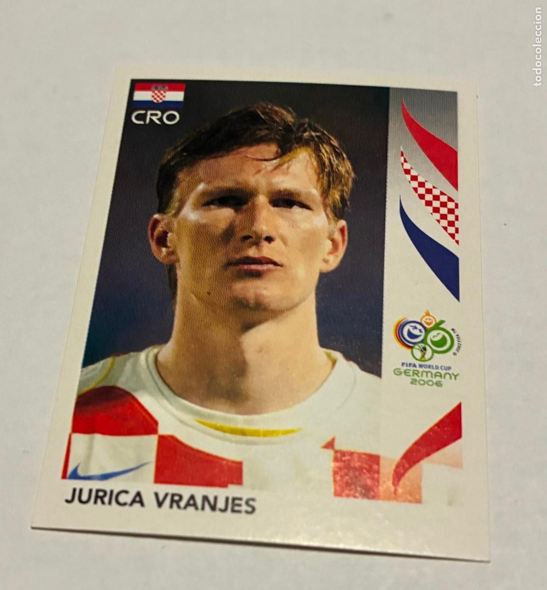 Football Stickers: CROMO FUTBOL MUNDIAL ALEMANIA 2006, PANINI, Numero 410, JURICA VRANJES, Croacia