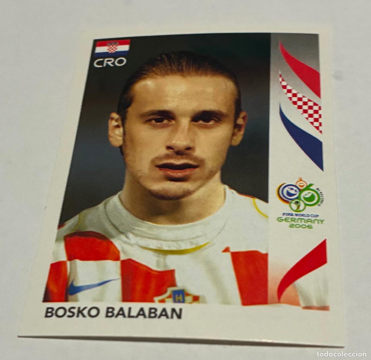 Cromos de F&uacute;tbol: CROMO FUTBOL MUNDIAL ALEMANIA 2006, PANINI, Numero 411, BOSKO BALABAN, Croacia