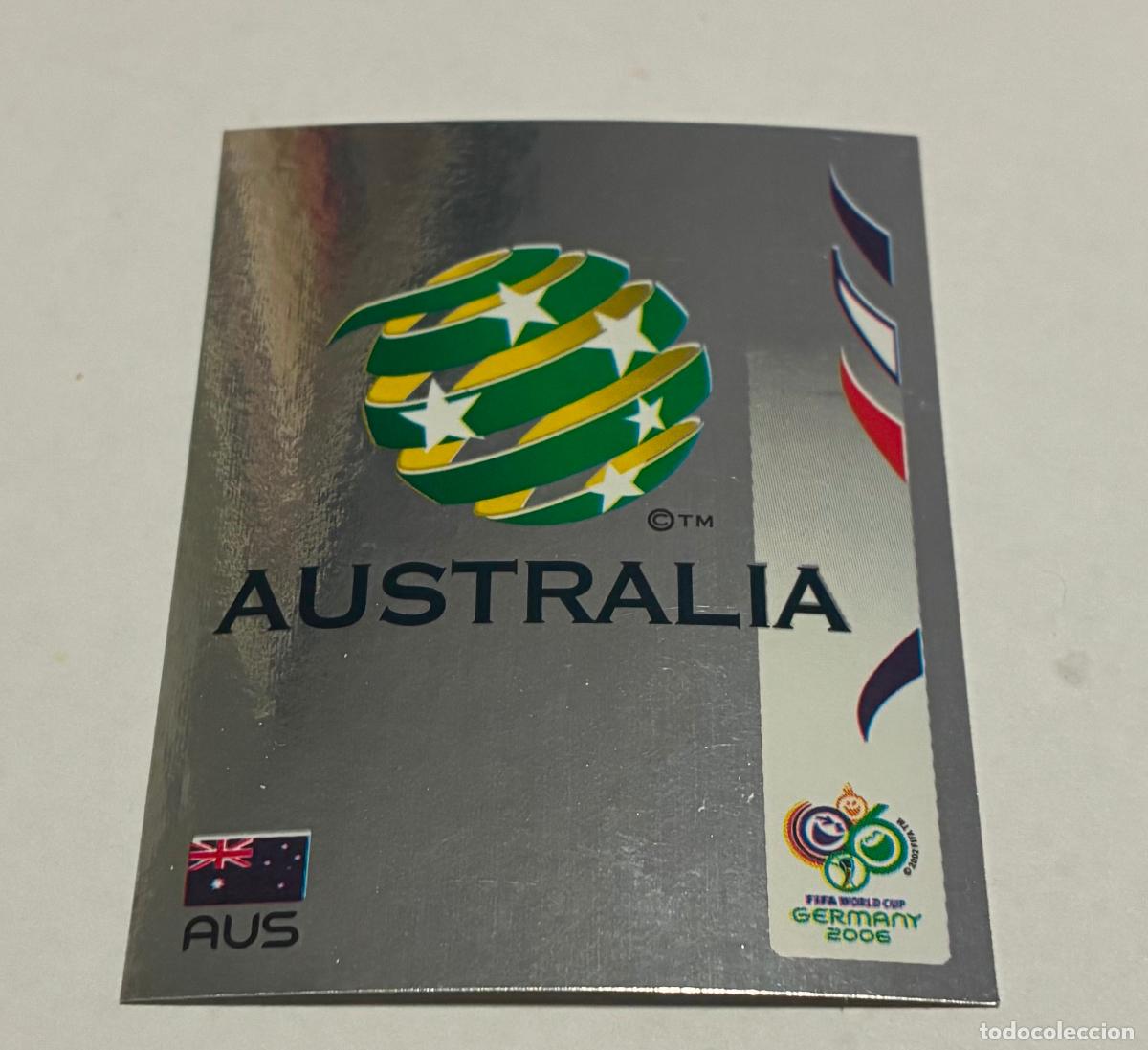 Cromos de F&uacute;tbol: CROMO FUTBOL MUNDIAL ALEMANIA 2006, PANINI, Numero 417, ESCUDO AUSTRALIA