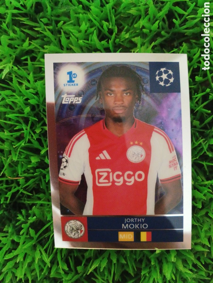 Cromos de F&uacute;tbol: Mokio Ajax FIRST STICKER Champions League 25-26 # 286 NUNCA PEGADO