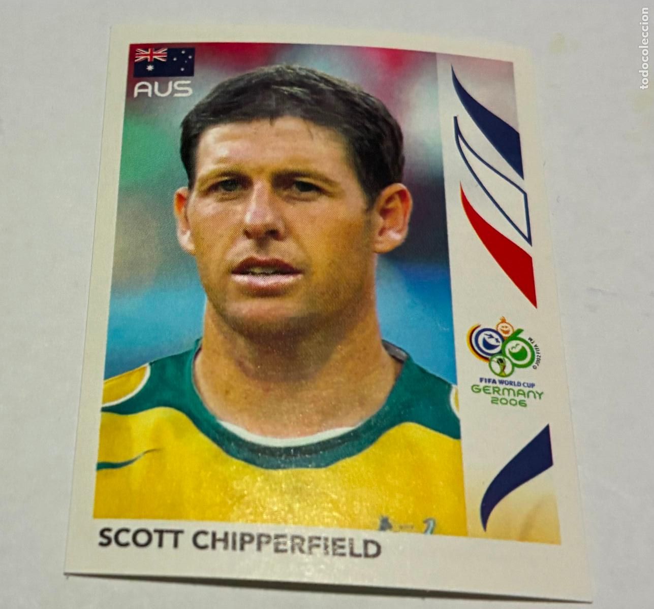 Cromos de F&uacute;tbol: CROMO FUTBOL MUNDIAL ALEMANIA 2006, PANINI, Numero 419, SCOTT CHIPPERFIELD, Australia