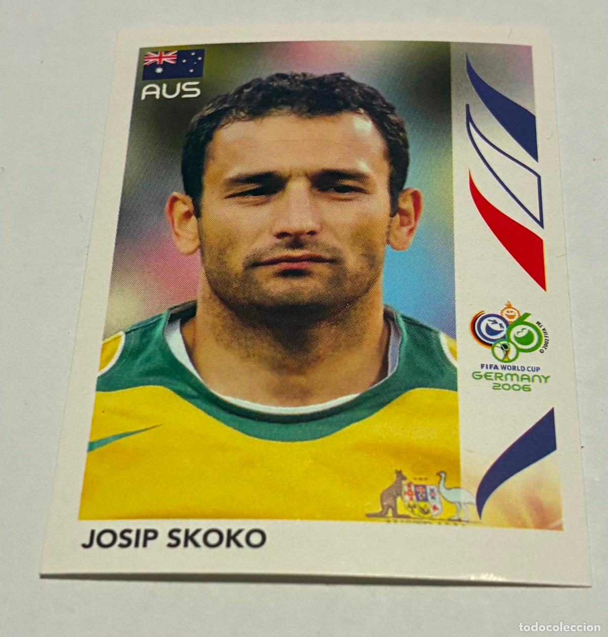 Cromos de F&uacute;tbol: CROMO FUTBOL MUNDIAL ALEMANIA 2006, PANINI, Numero 427, JOSIP SKOKO, Australia