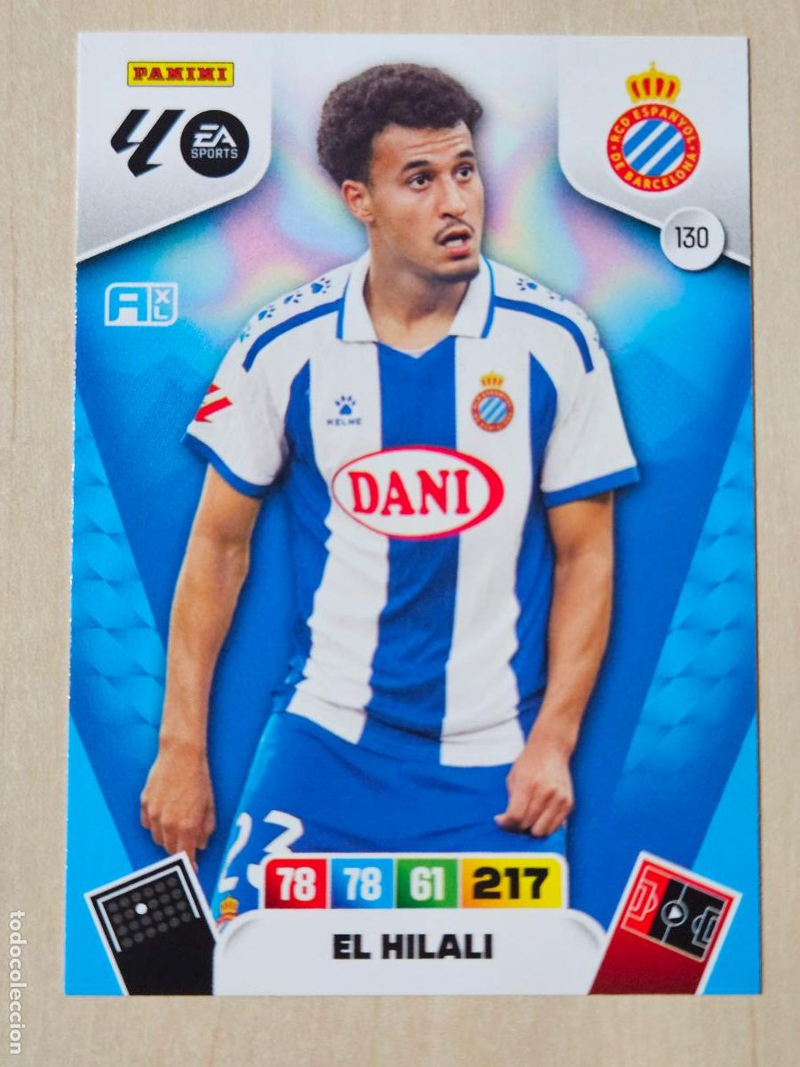 Cromos de F&uacute;tbol: FICHA N&ordm; 130 EL HILALI - ADRENALYN 25 26 - PANINI 2025 - 26 - CROMO - ESPANYOL